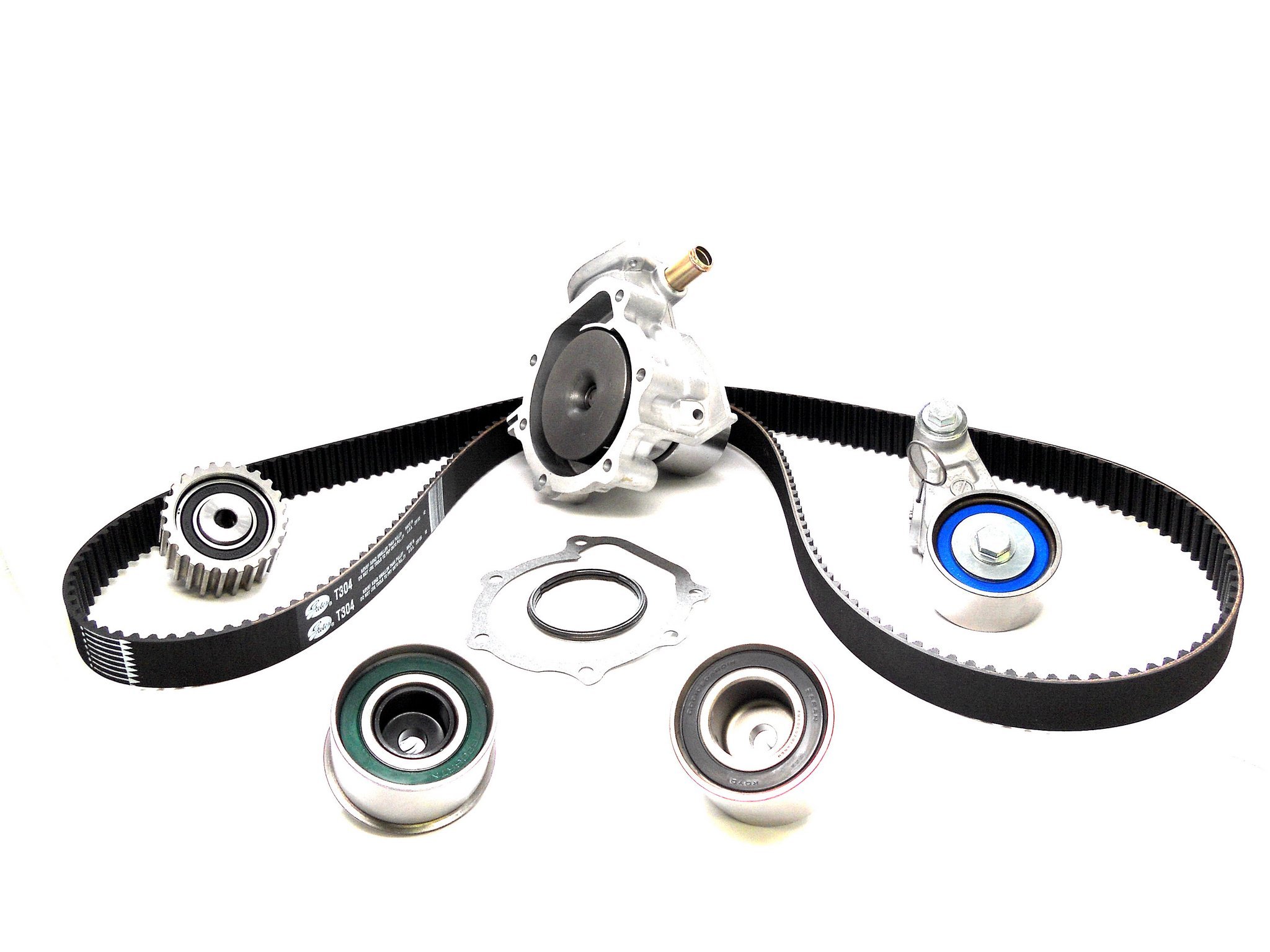Gates TCKWP304C PowerGrip Premium Timing Component Kit with Water Pump (TCKWP)