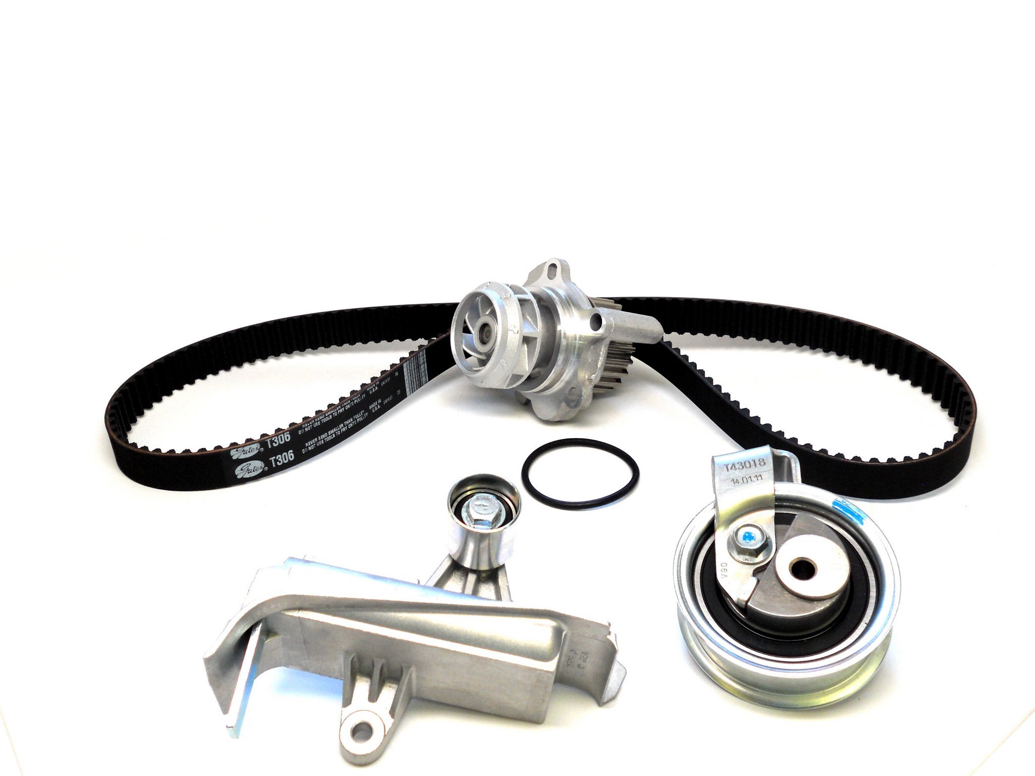 Gates TCKWP306AM PowerGrip Premium Timing Component Kit with Water Pump (TCKWP)