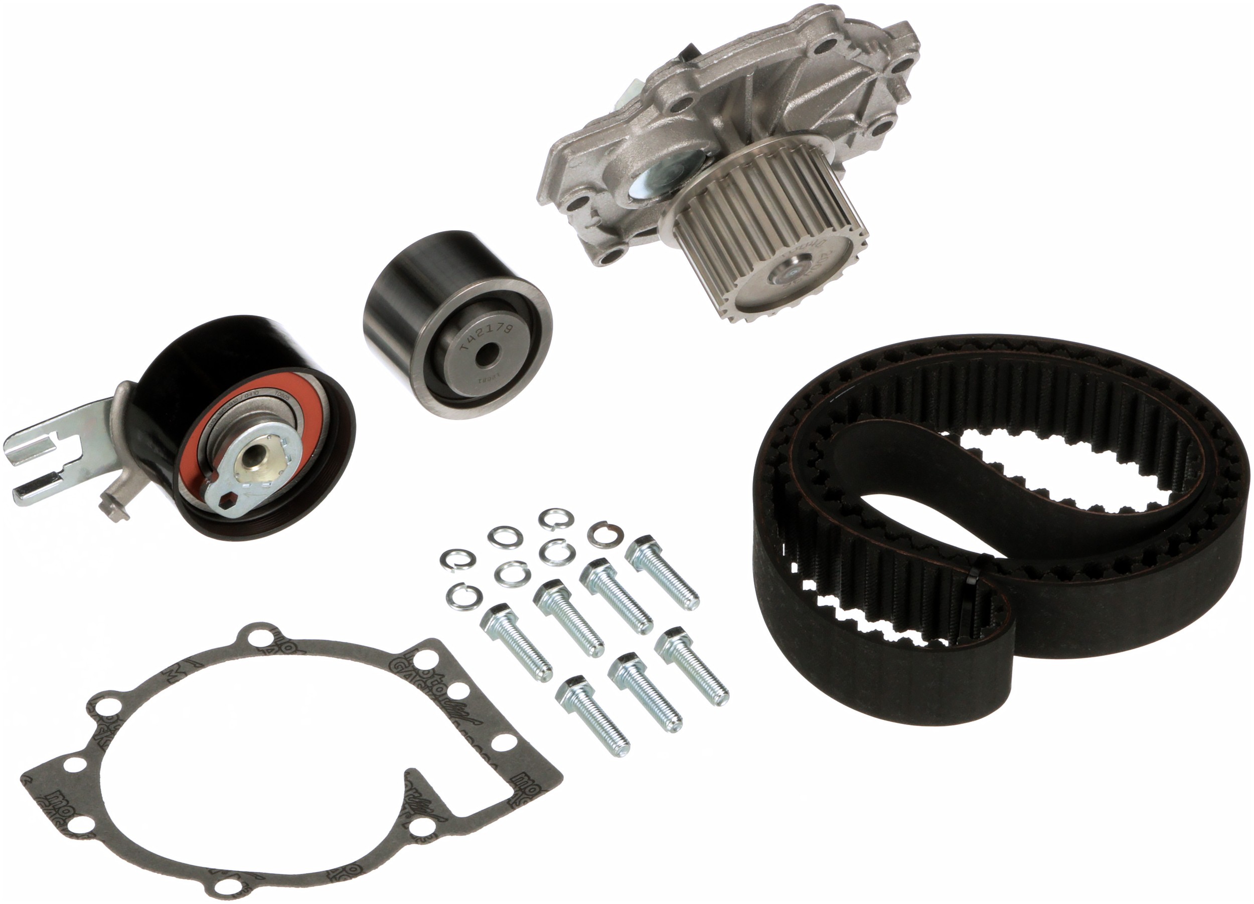 Gates TCKWP319 PowerGrip Premium Timing Component Kit with Water Pump (TCKWP)