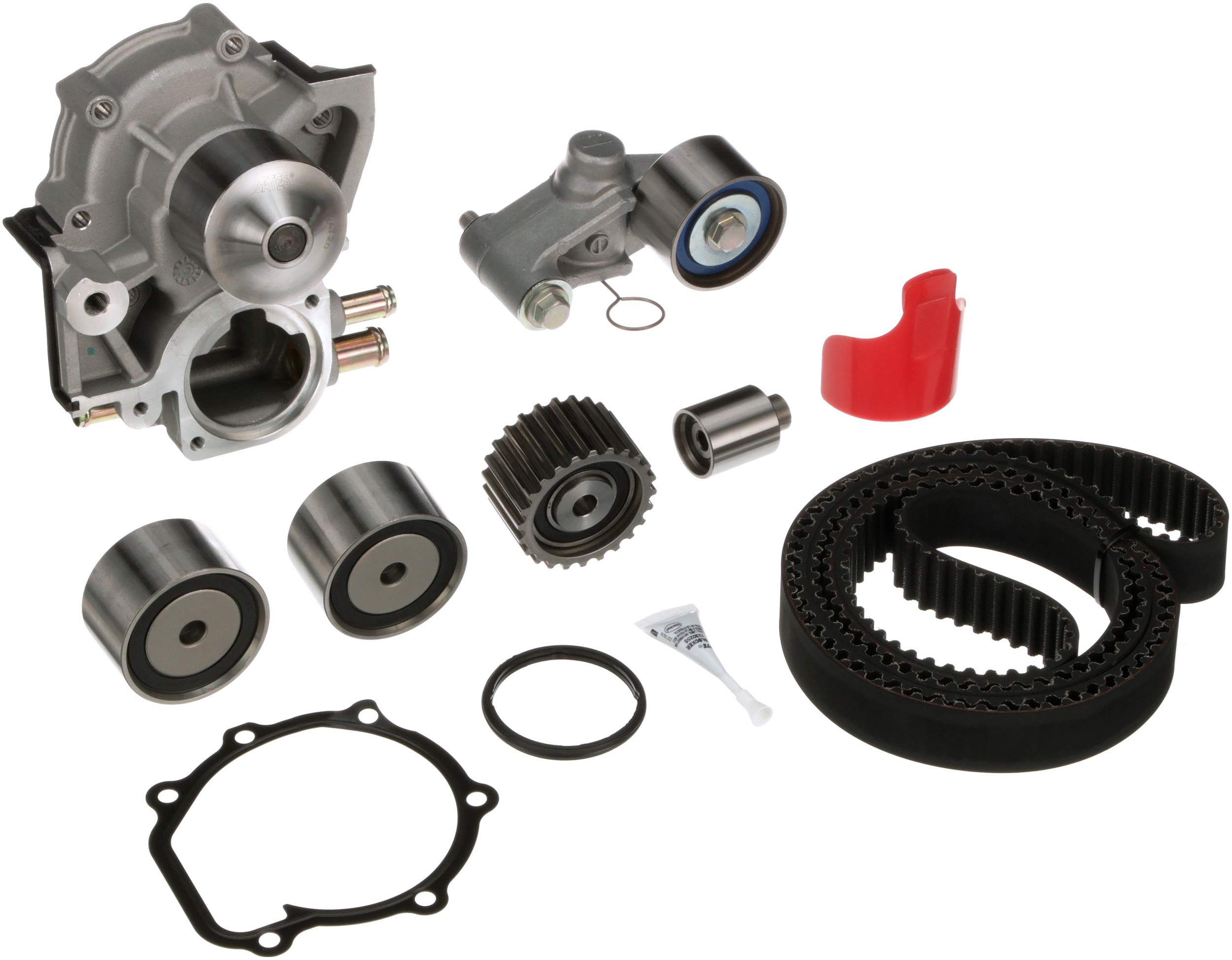 Gates TCKWP328N PowerGrip Premium Timing Component Kit with Water Pump (TCKWP)