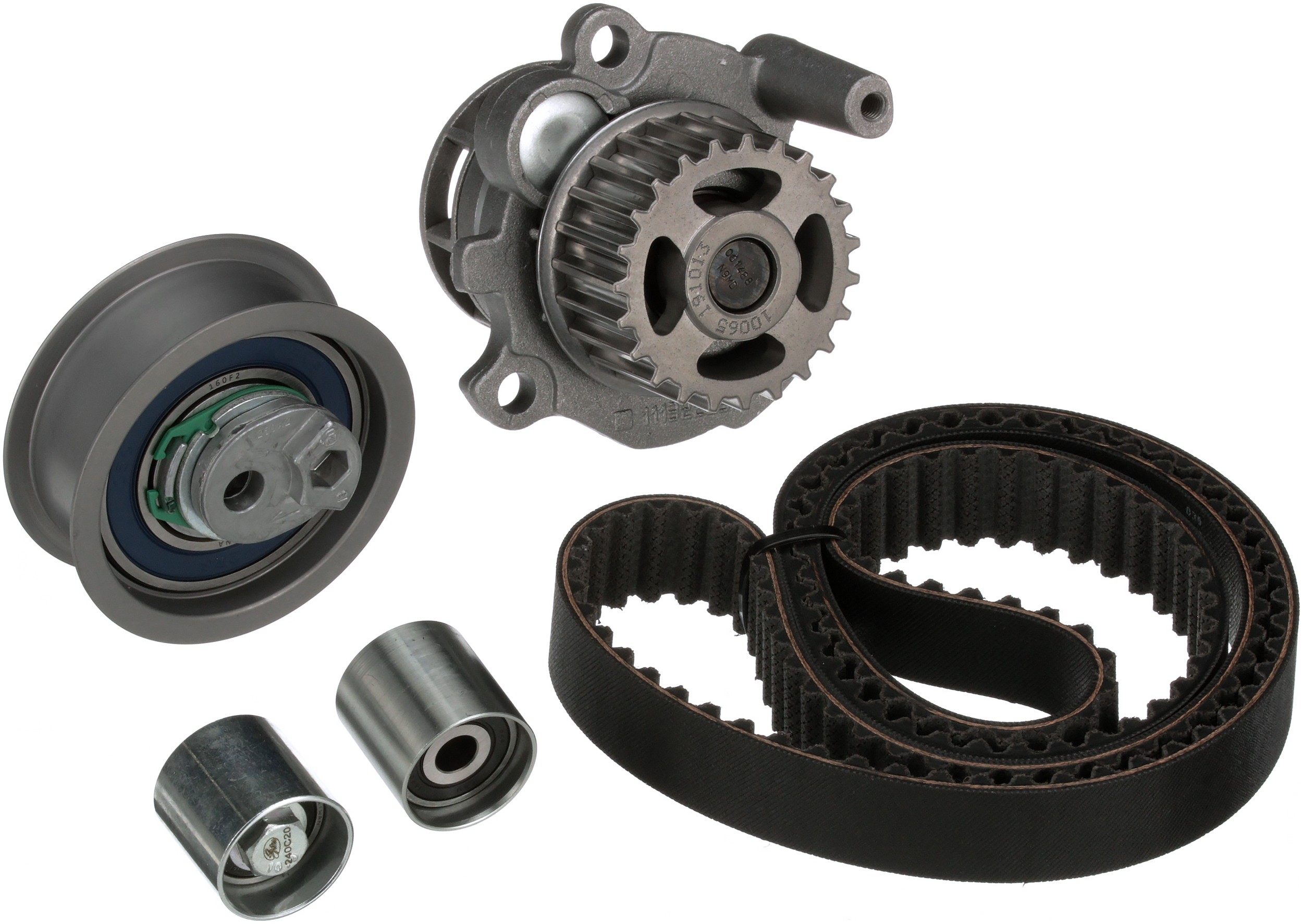 Gates TCKWP334M PowerGrip Premium Timing Component Kit with Water Pump (TCKWP)