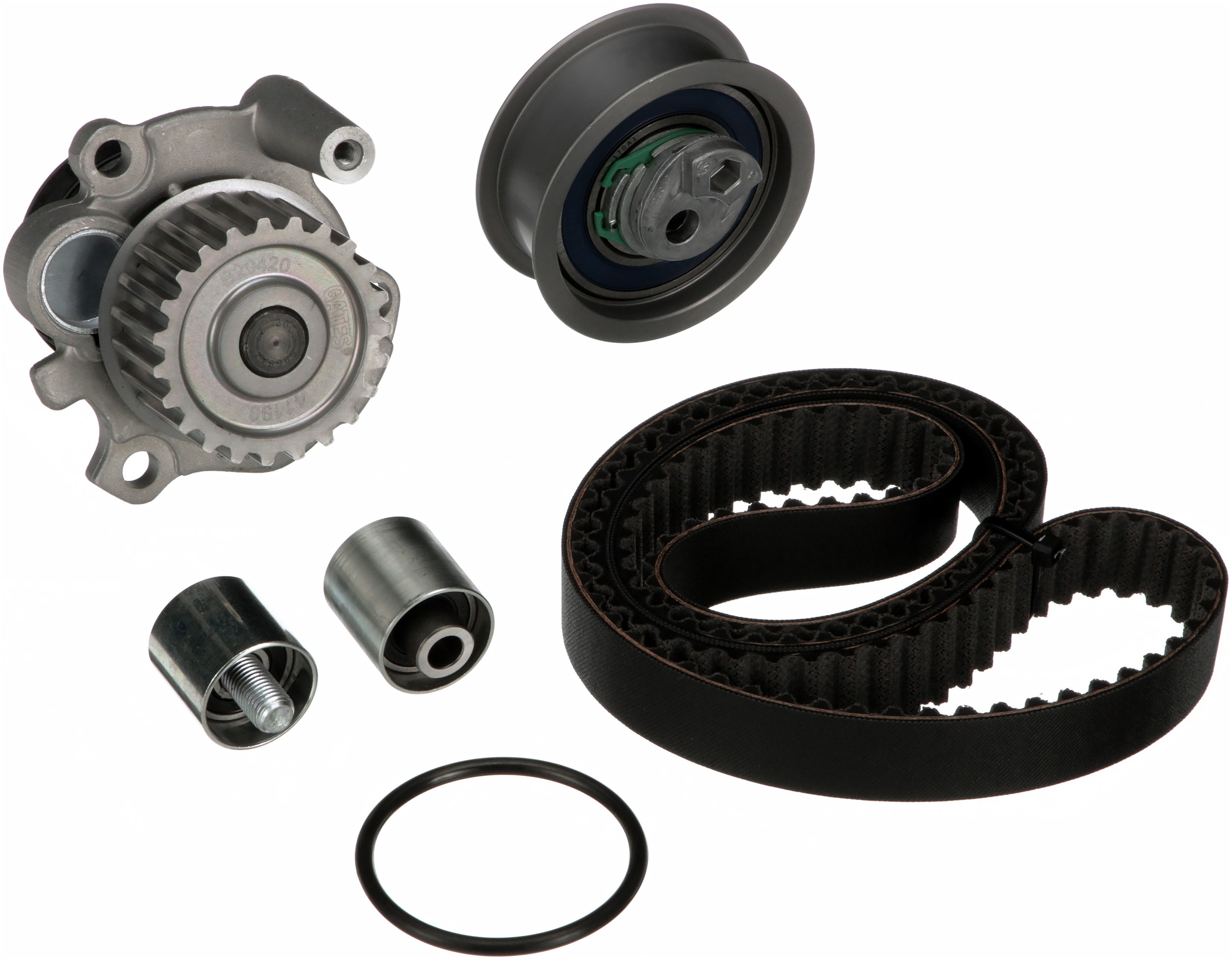 Gates TCKWP334 PowerGrip Premium Timing Component Kit with Water Pump (TCKWP)