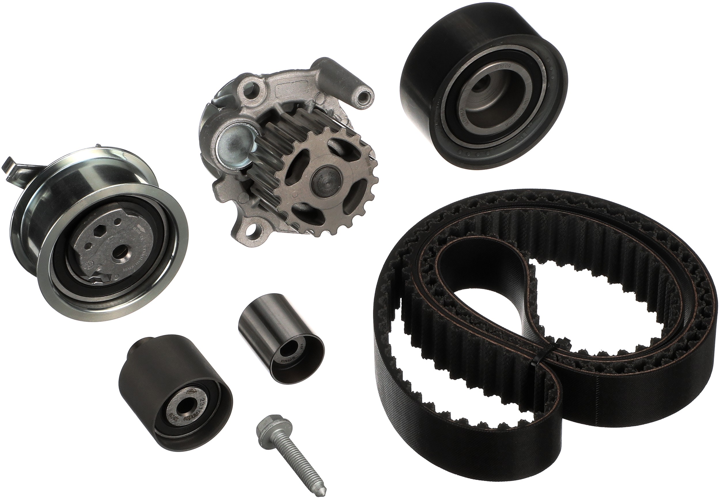 Gates TCKWP342M PowerGrip Premium Timing Component Kit with Water Pump (TCKWP)