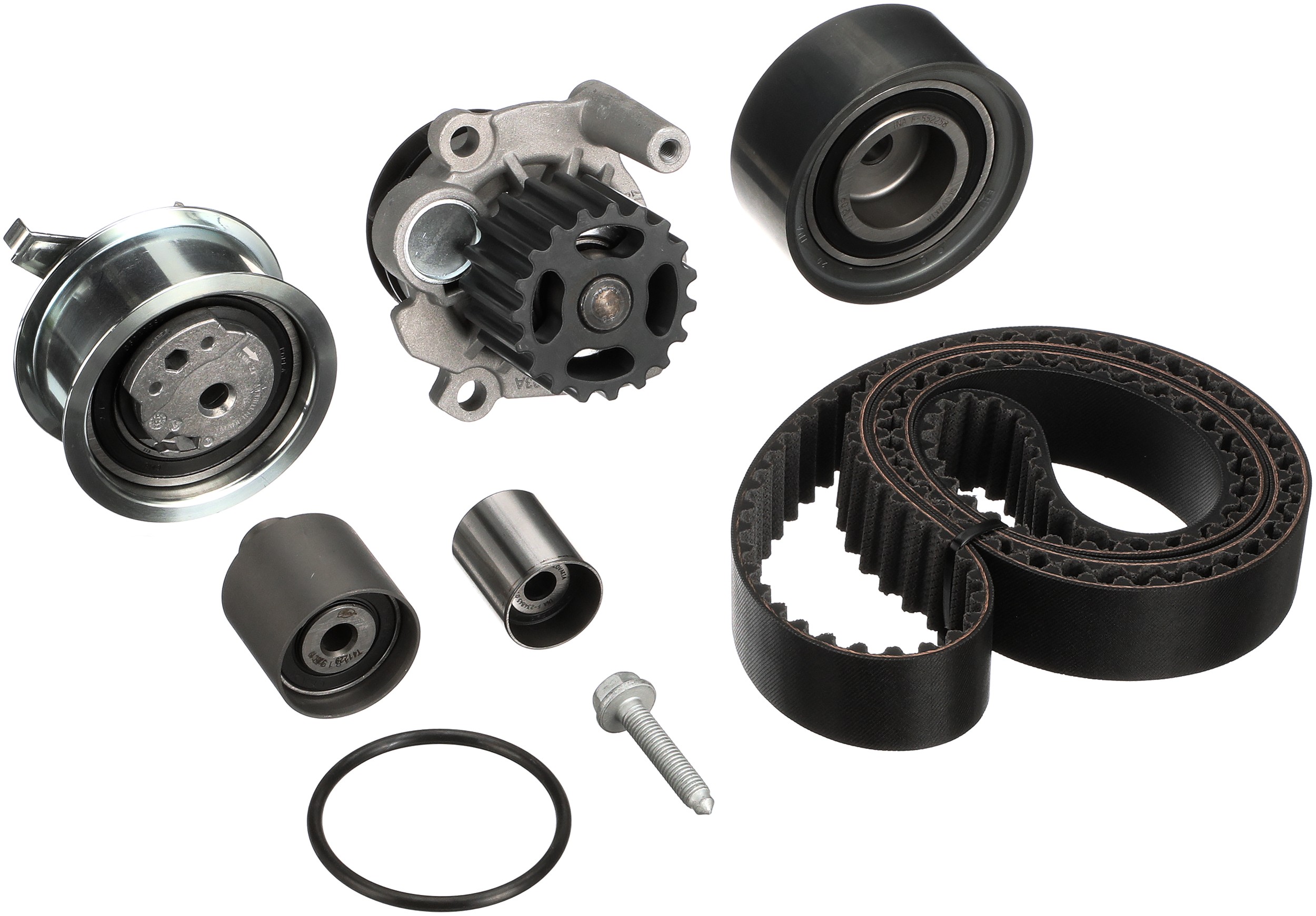 Gates TCKWP342 PowerGrip Premium Timing Component Kit with Water Pump (TCKWP)