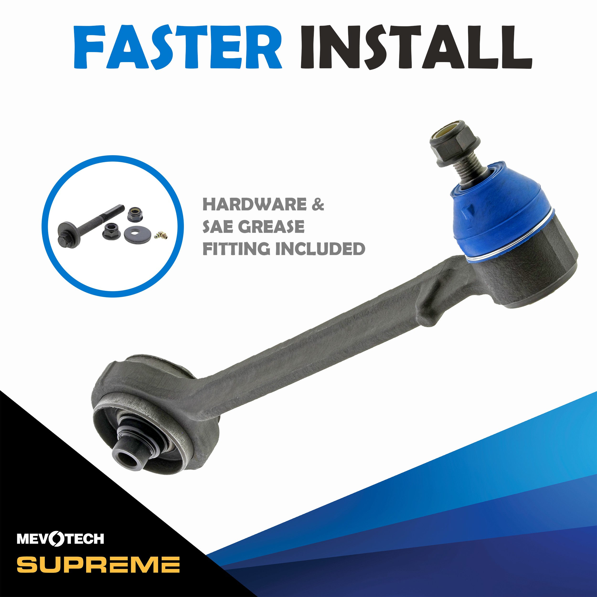 Mevotech CMS251123 Suspension Control Arm and Ball Joint Assembly - Image 5