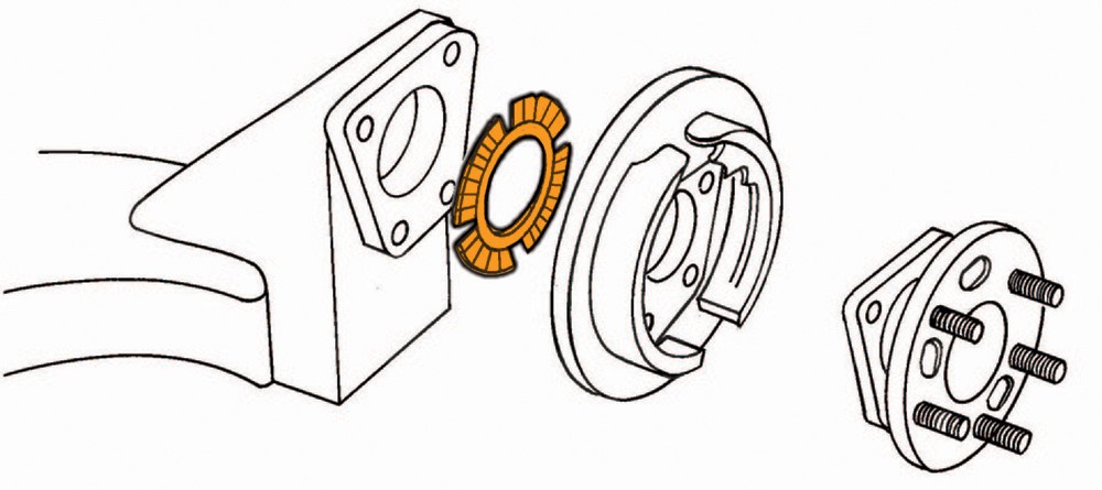 Mevotech MS250178 Alignment Shim