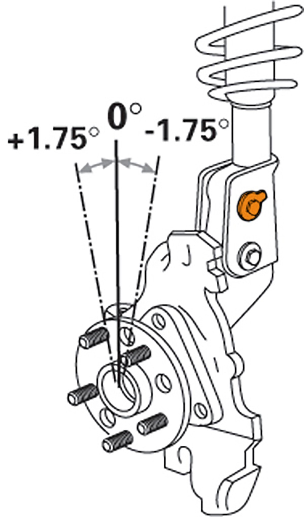Mevotech MS60051 Alignment Cam Bolt Kit