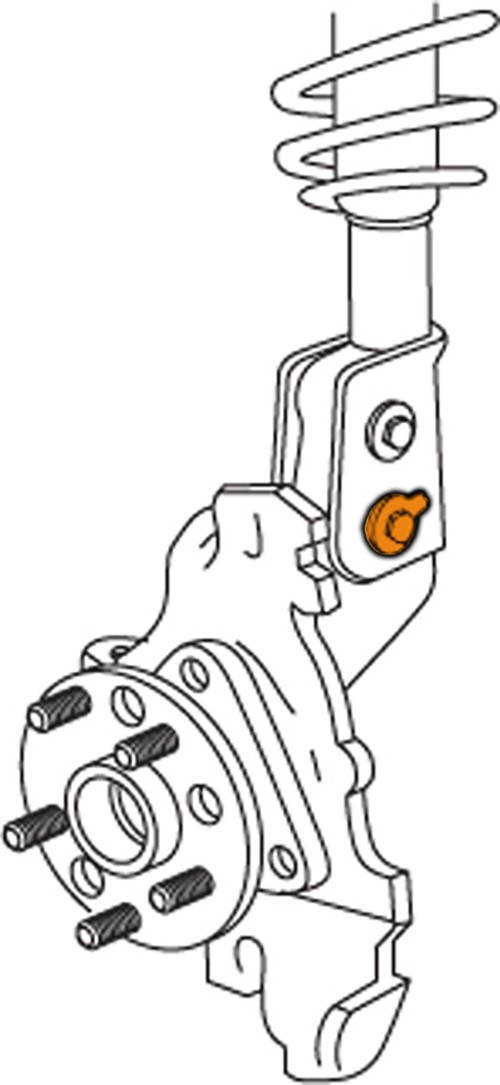 Mevotech MS80016 Alignment Cam Bolt Kit