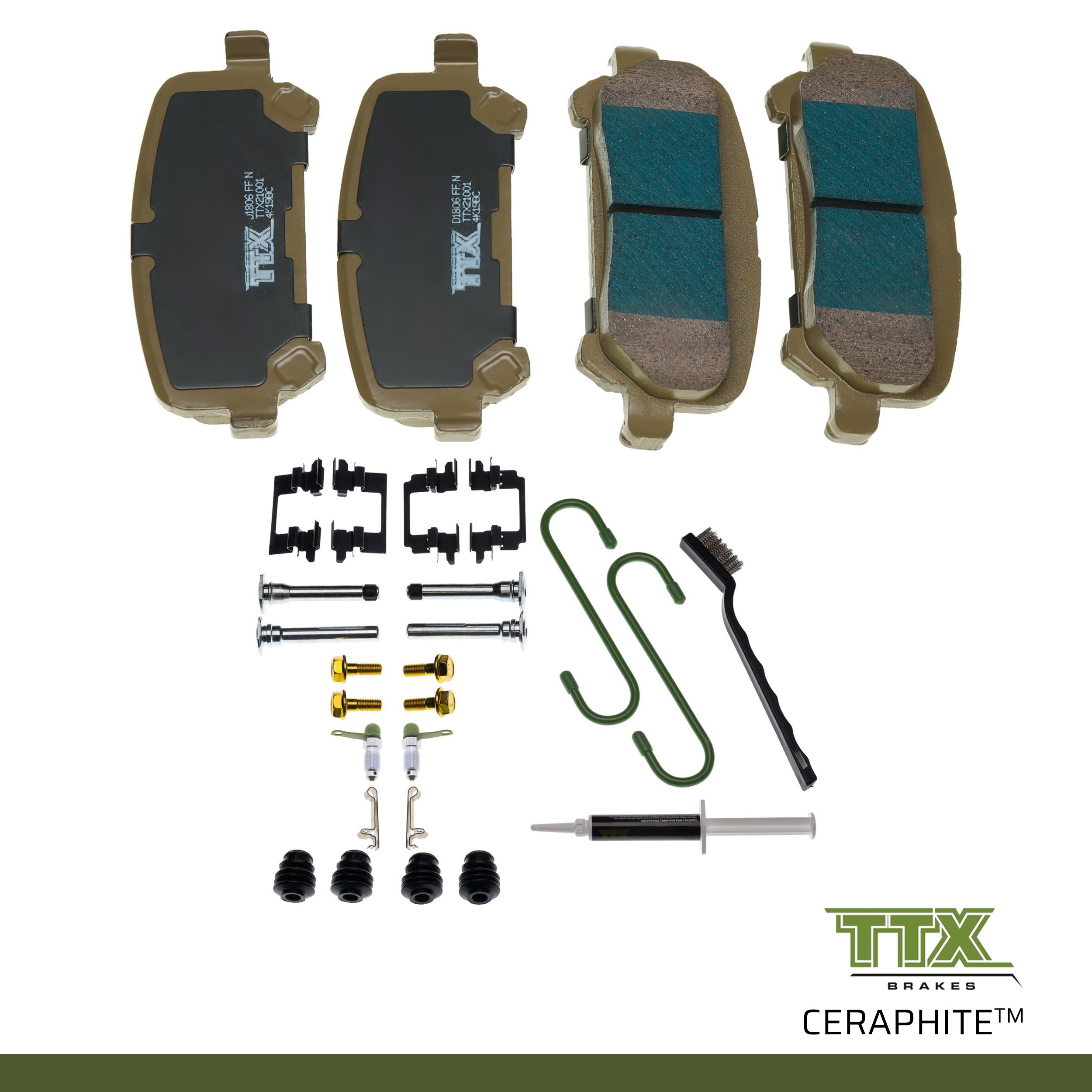 Mevotech TXBCP1806 Disc Brake Pad Set - Image 2