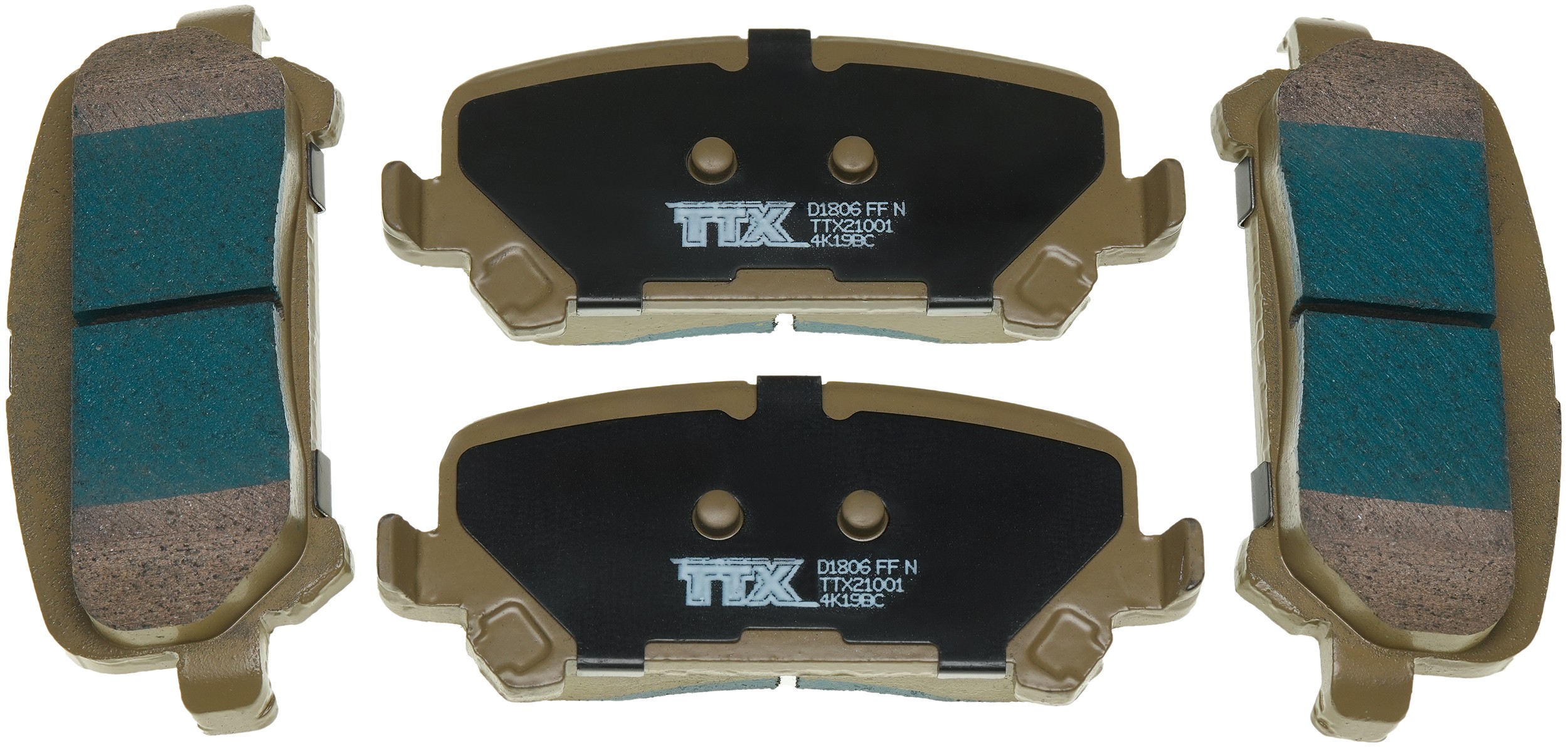 Mevotech TXBCP1806 Disc Brake Pad Set - Image 3