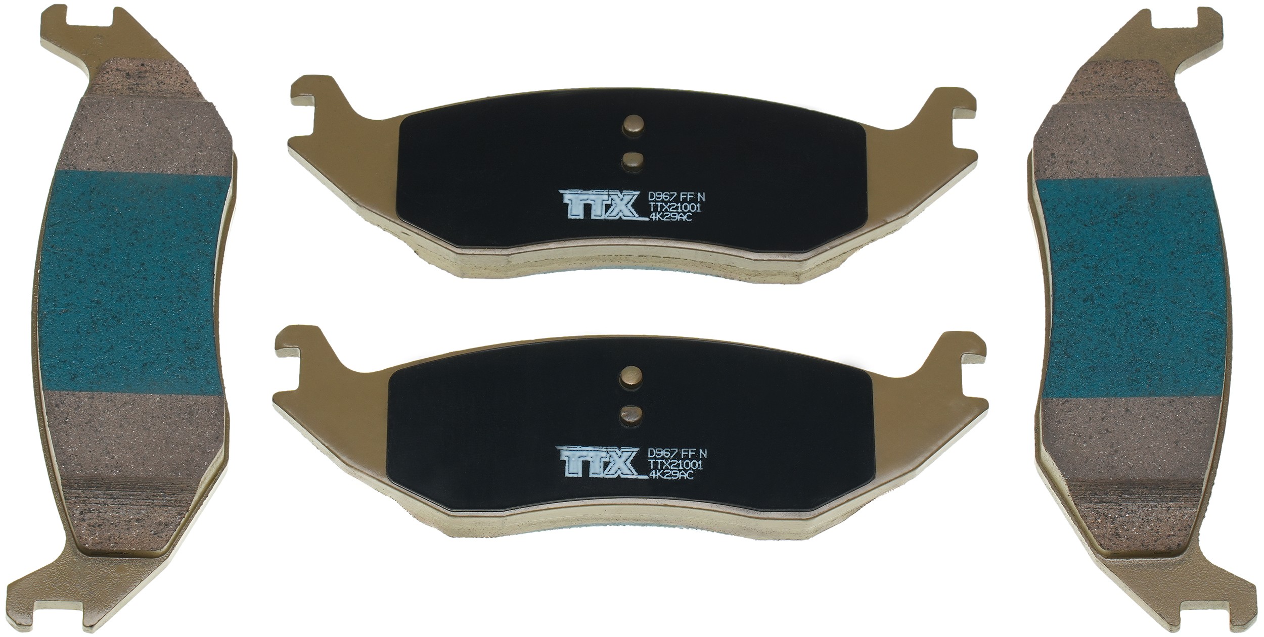 Mevotech TXBPC0967 Disc Brake Pad Set - Image 3