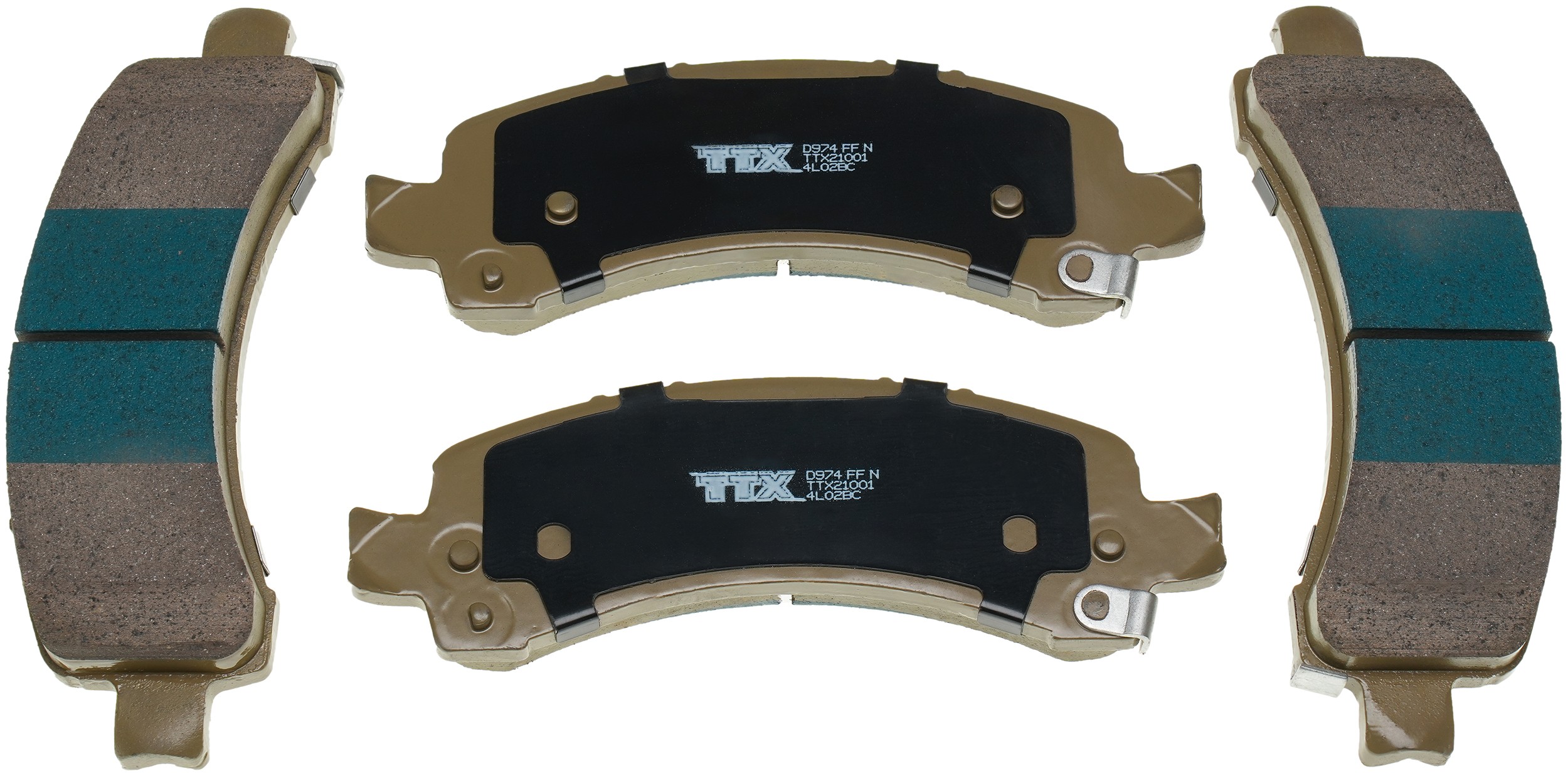 Mevotech TXBPC0974A Disc Brake Pad Set - Image 3