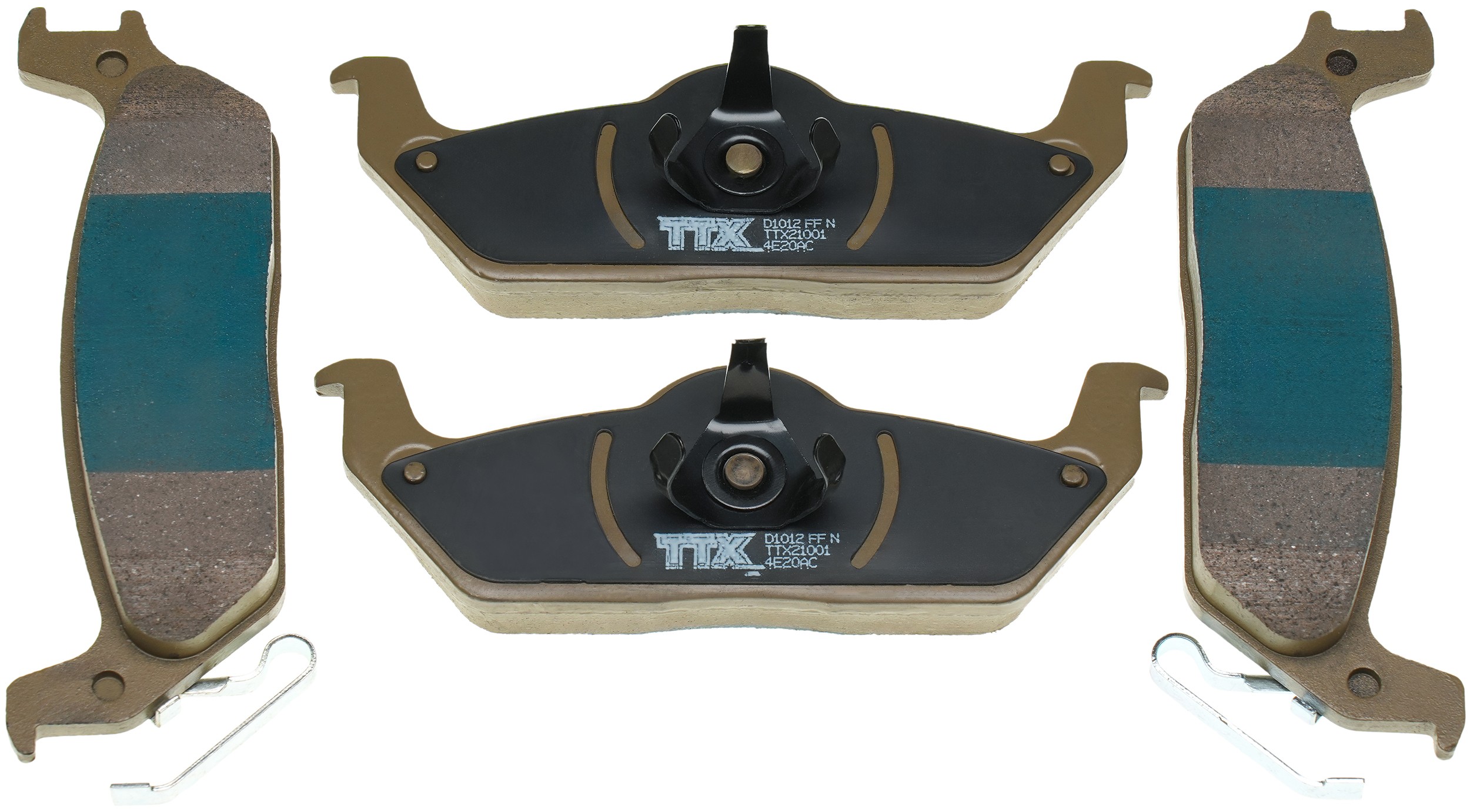 Mevotech TXBPC1012 Disc Brake Pad Set - Image 3