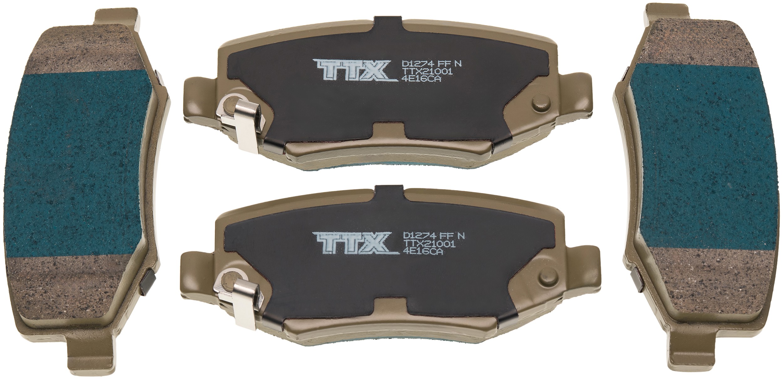 Mevotech TXBPC1274 Disc Brake Pad Set - Image 3