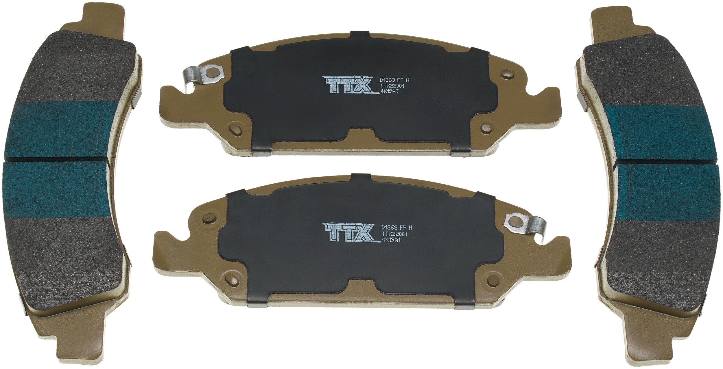 Mevotech TXBPM1363 Disc Brake Pad Set - Image 3