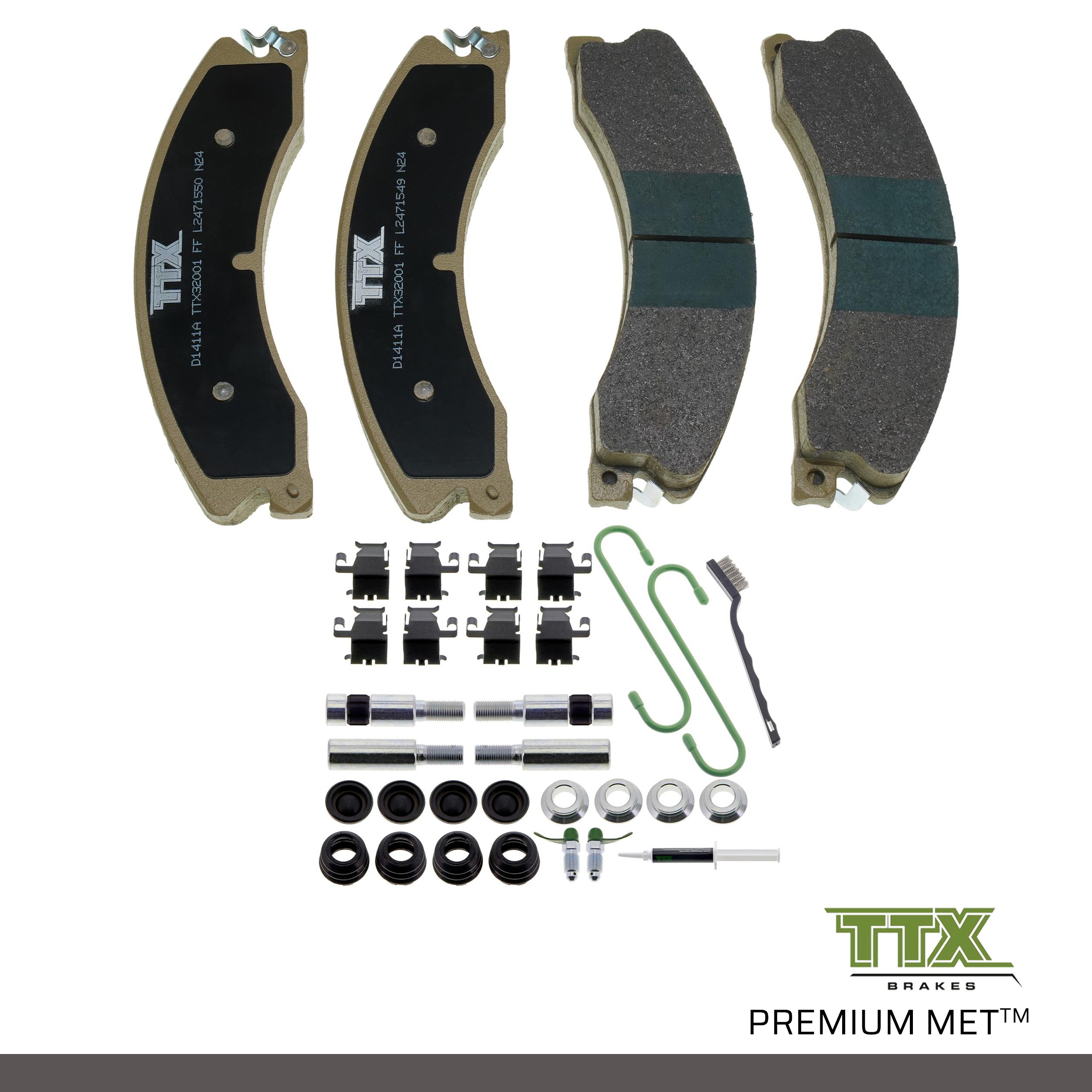 Mevotech TXBPM1411A Disc Brake Pad Set - Image 5