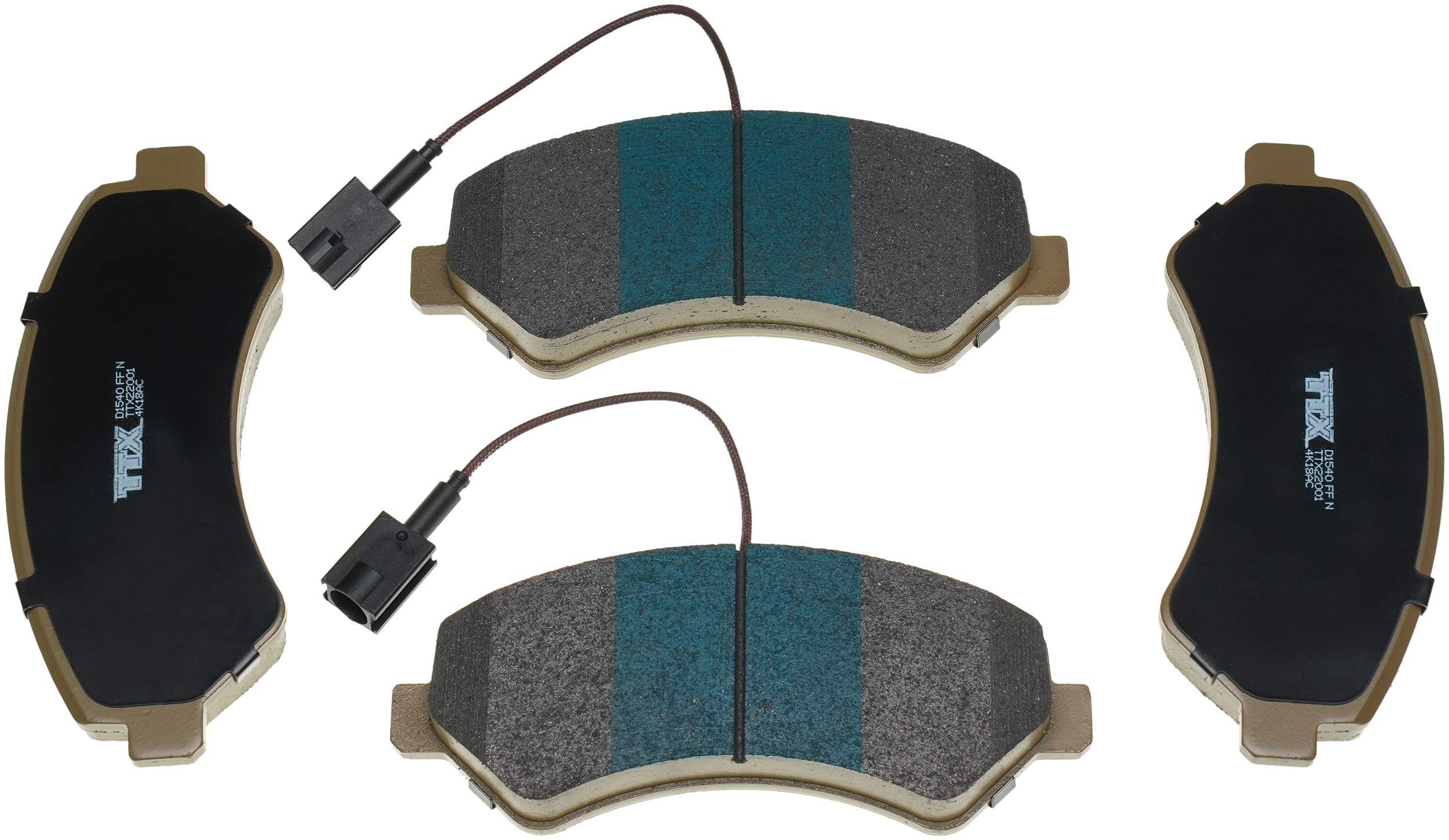 Mevotech TXBPM1540 Disc Brake Pad Set