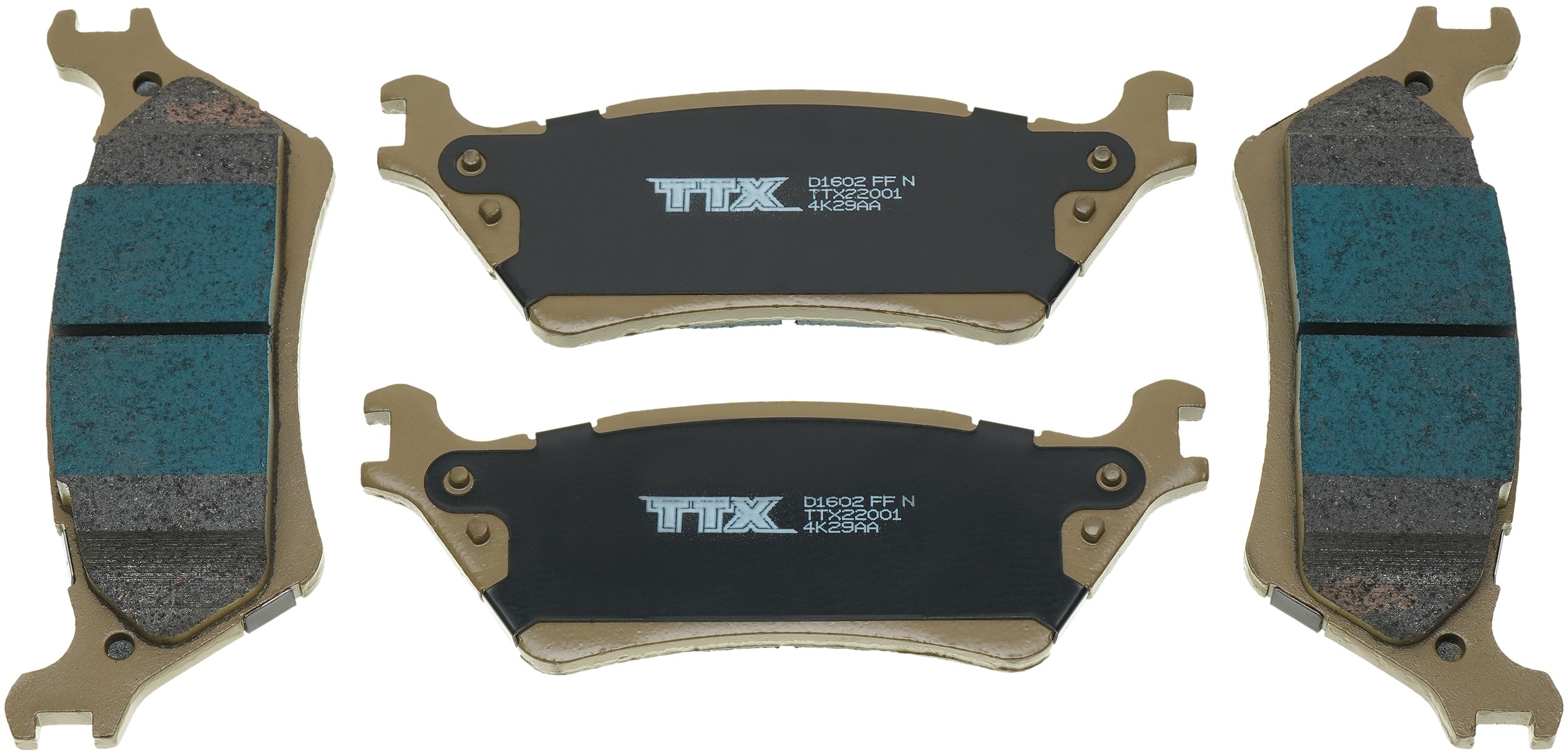 Mevotech TXBPM1602 Disc Brake Pad Set