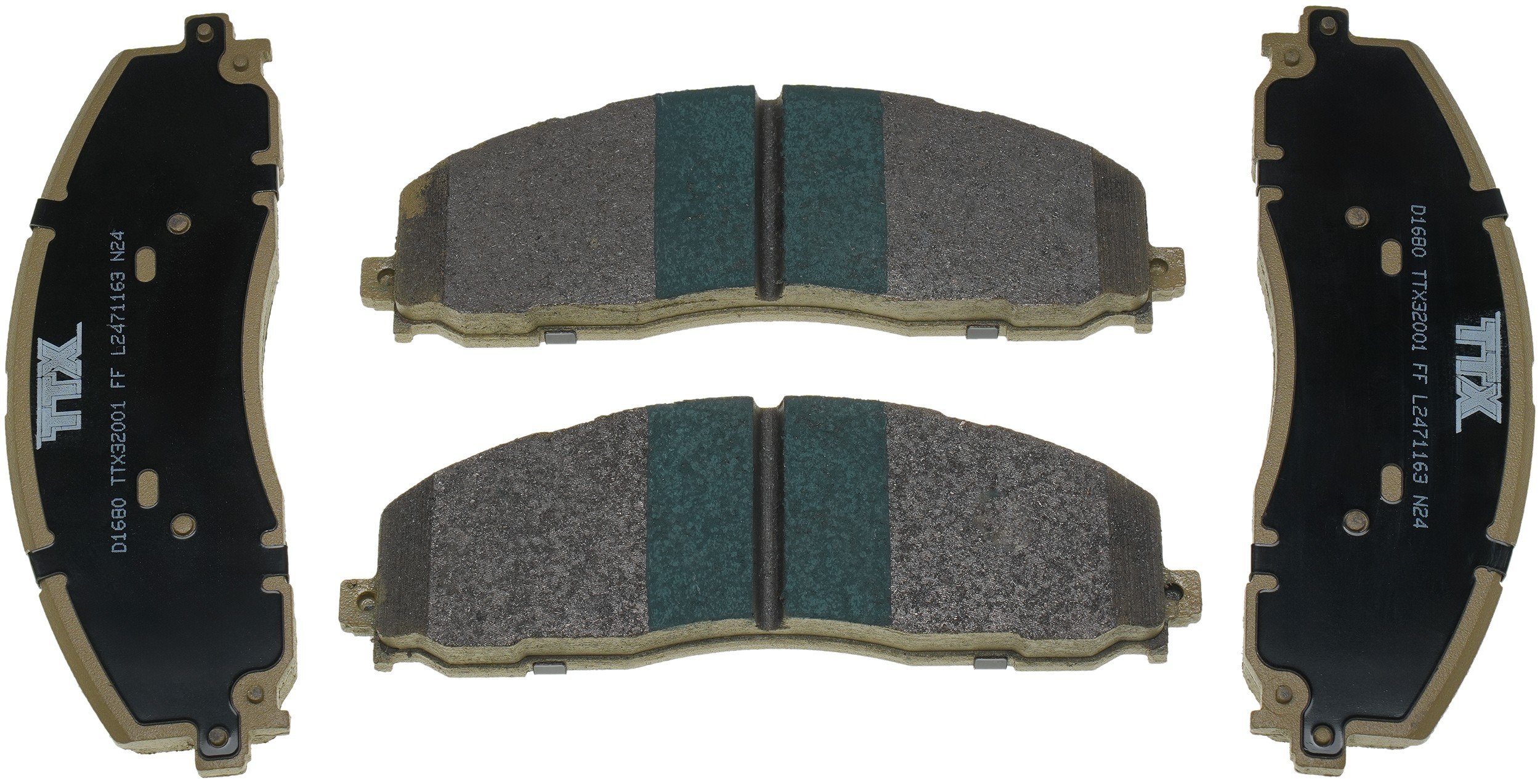 Mevotech TXBPM1680 Disc Brake Pad Set