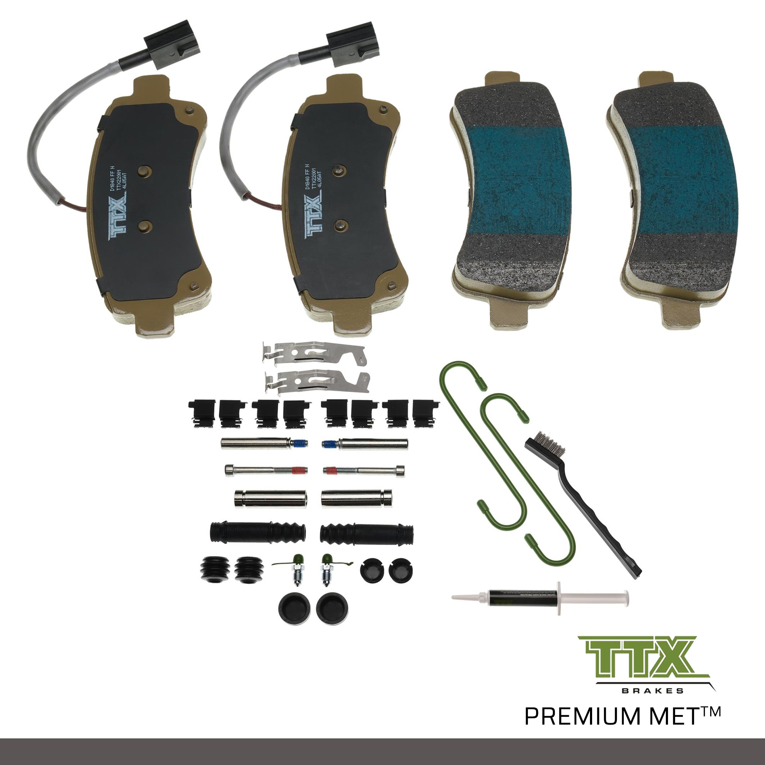 Mevotech TXBPM1840 Disc Brake Pad Set - Image 2