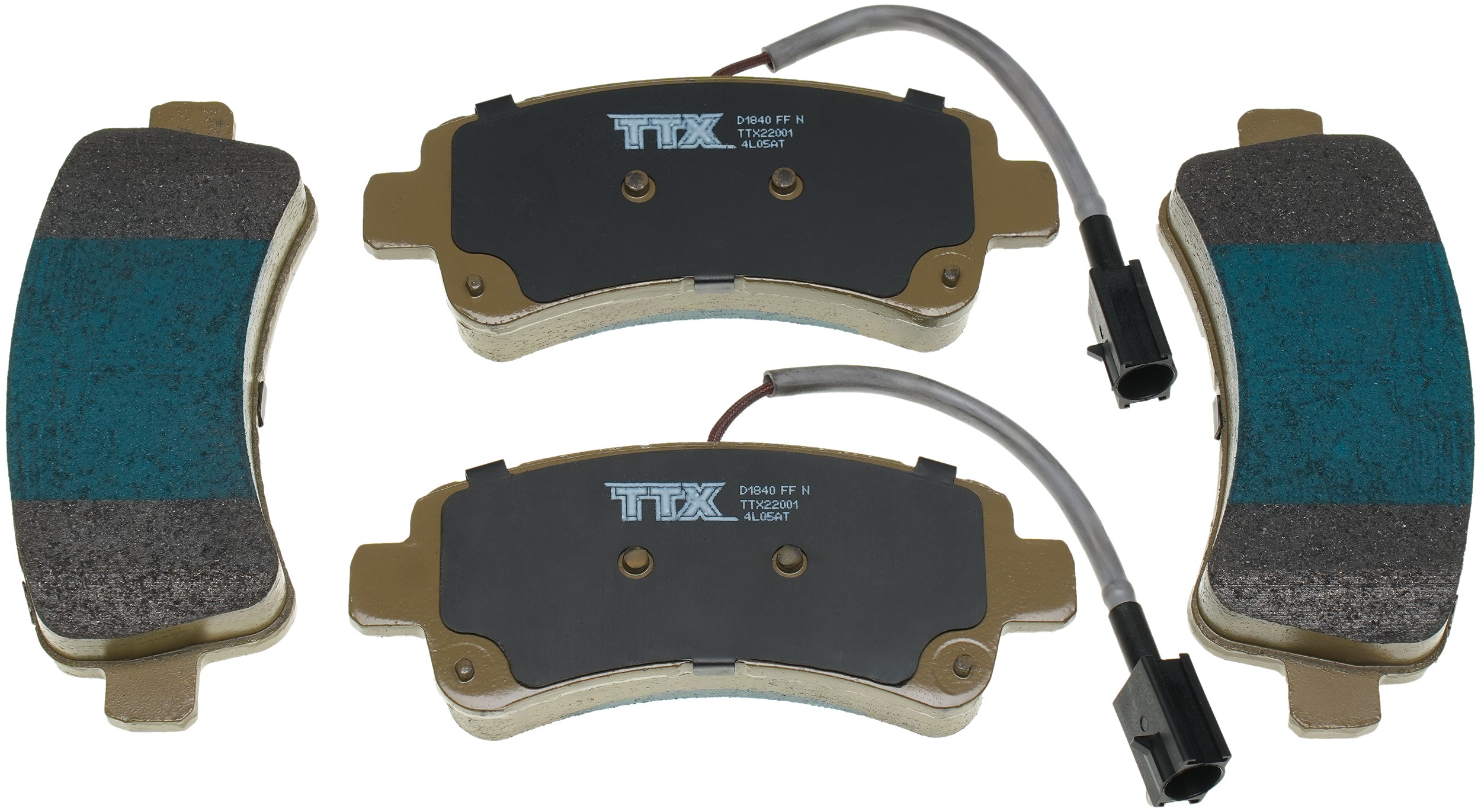 Mevotech TXBPM1840 Disc Brake Pad Set - Image 3