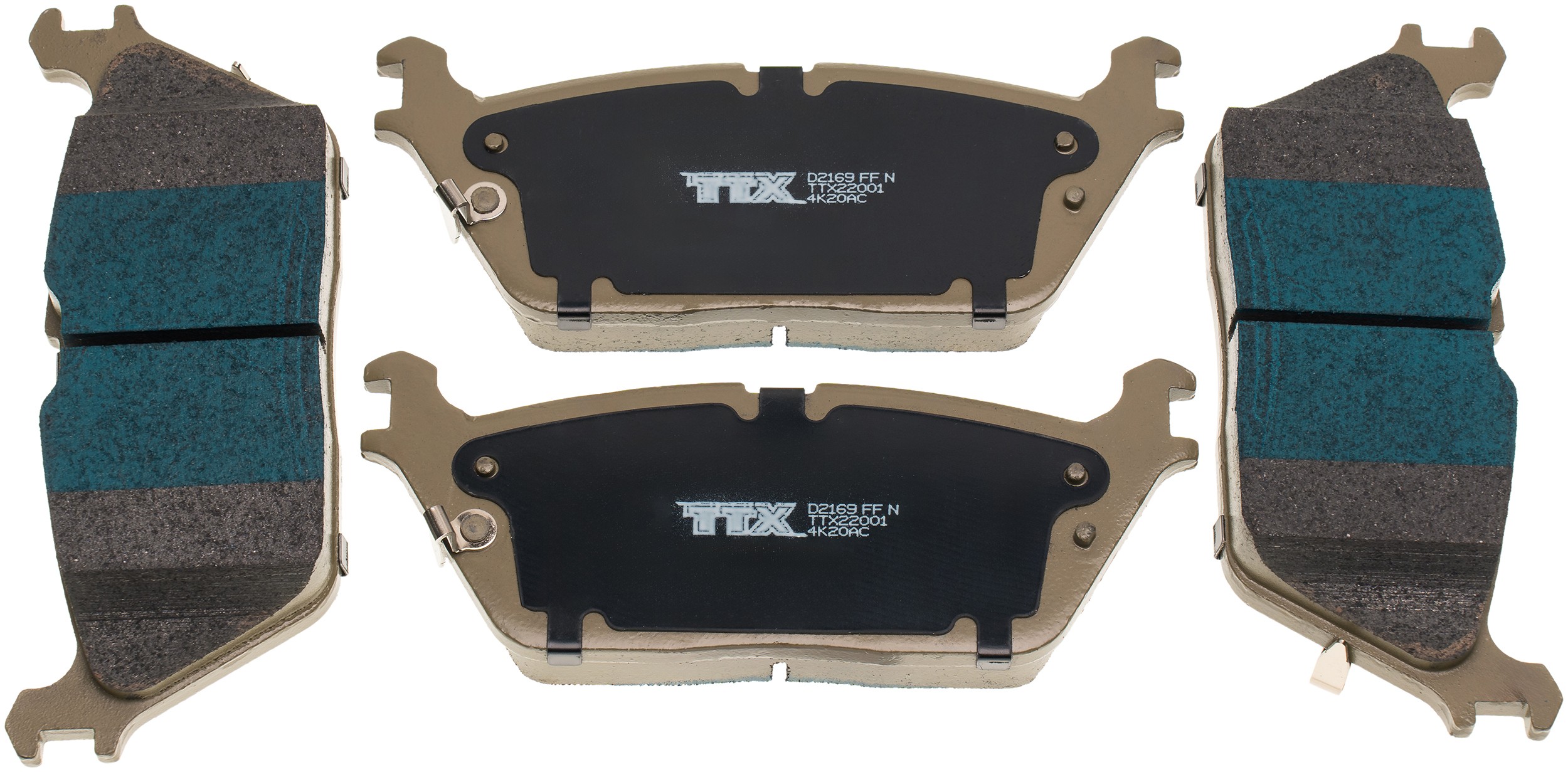 Mevotech TXBPM2169 Disc Brake Pad Set - Image 3