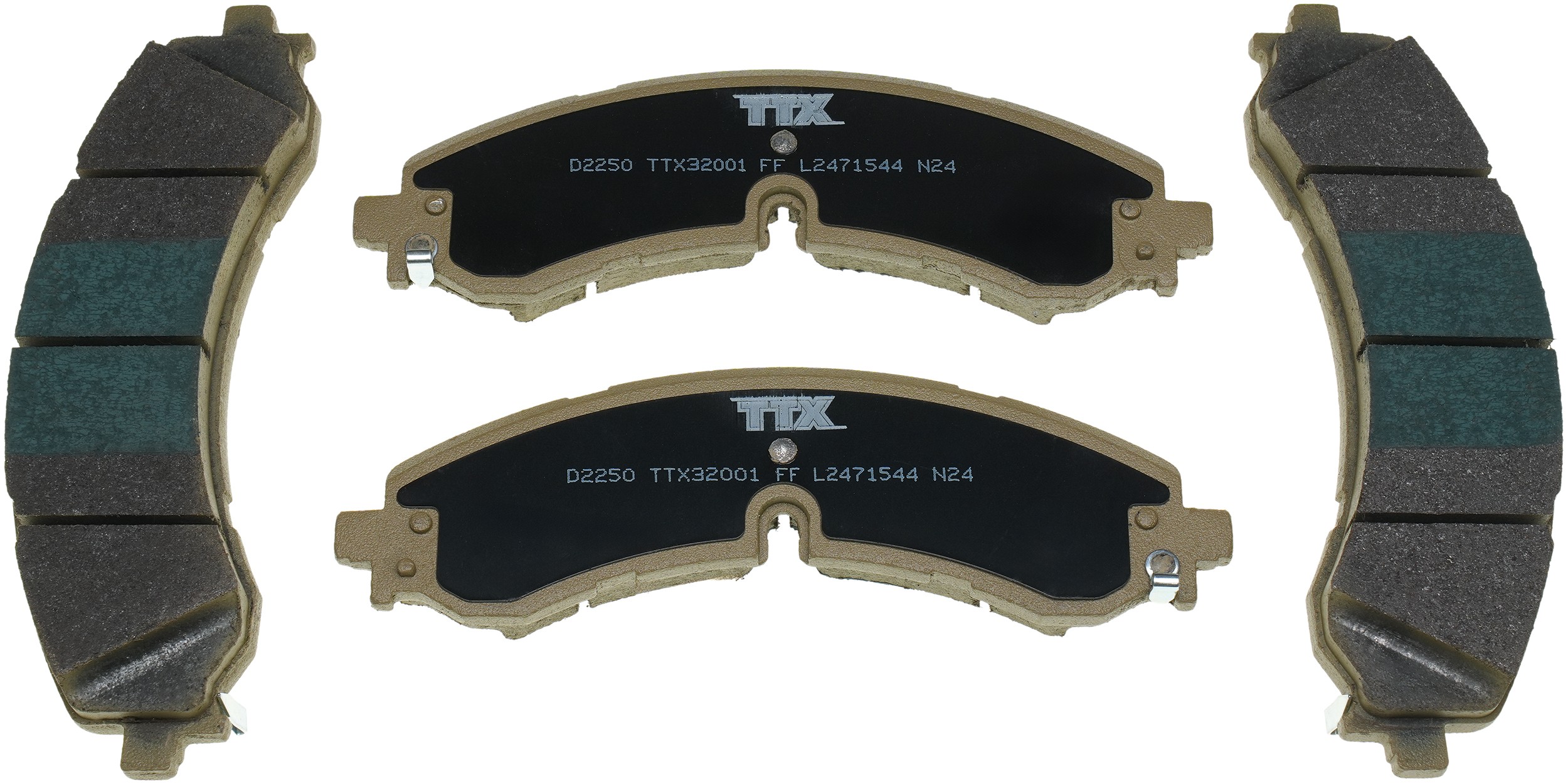 Mevotech TXBPM2250 Disc Brake Pad Set - Image 3