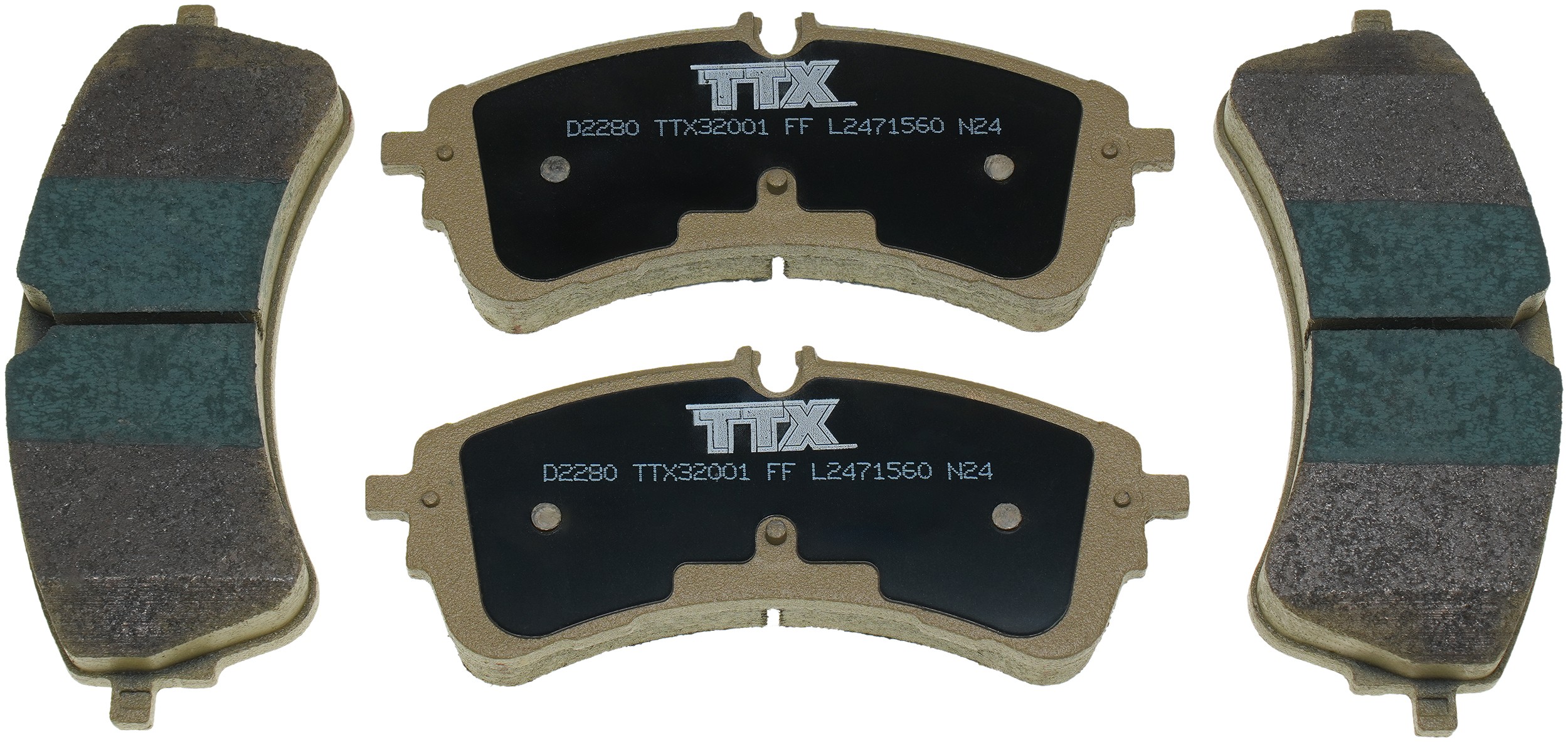 Mevotech TXBPM2280 Disc Brake Pad Set - Image 3
