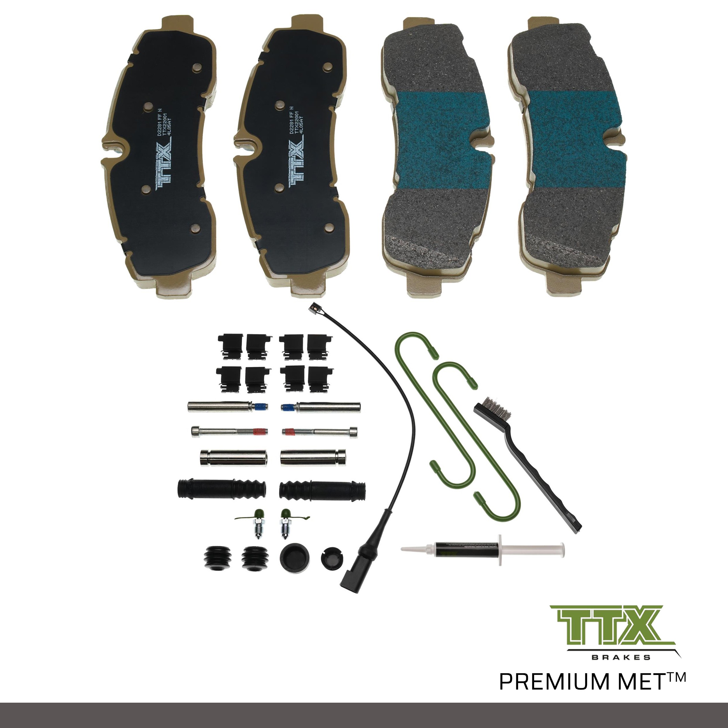 Mevotech TXBPM2281 Disc Brake Pad Set - Image 2