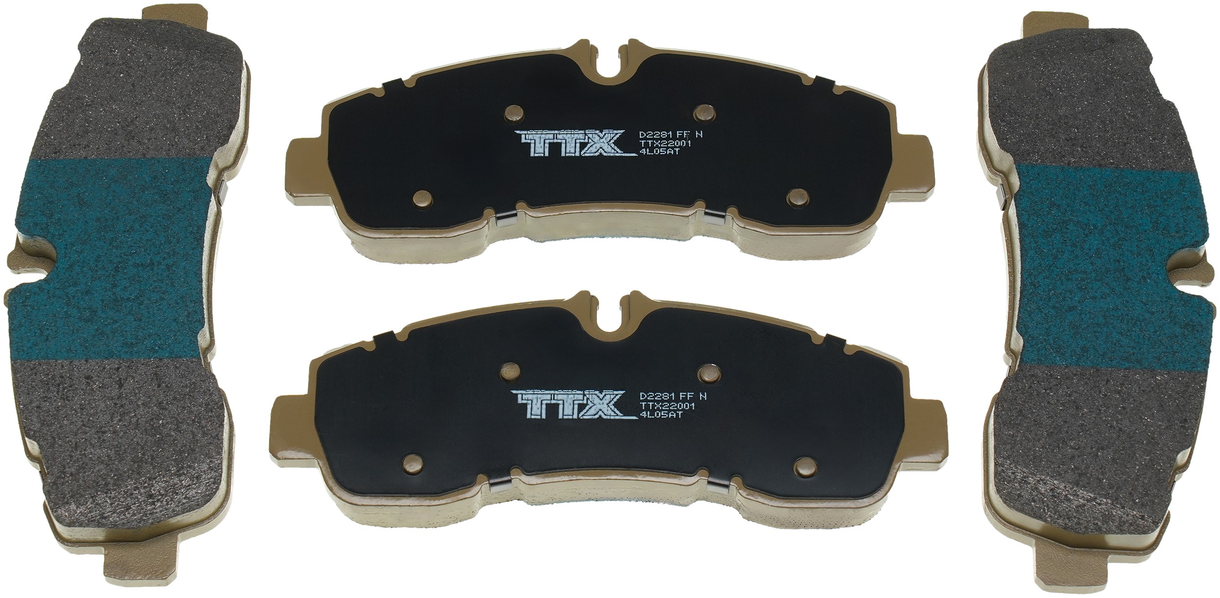 Mevotech TXBPM2281 Disc Brake Pad Set - Image 3