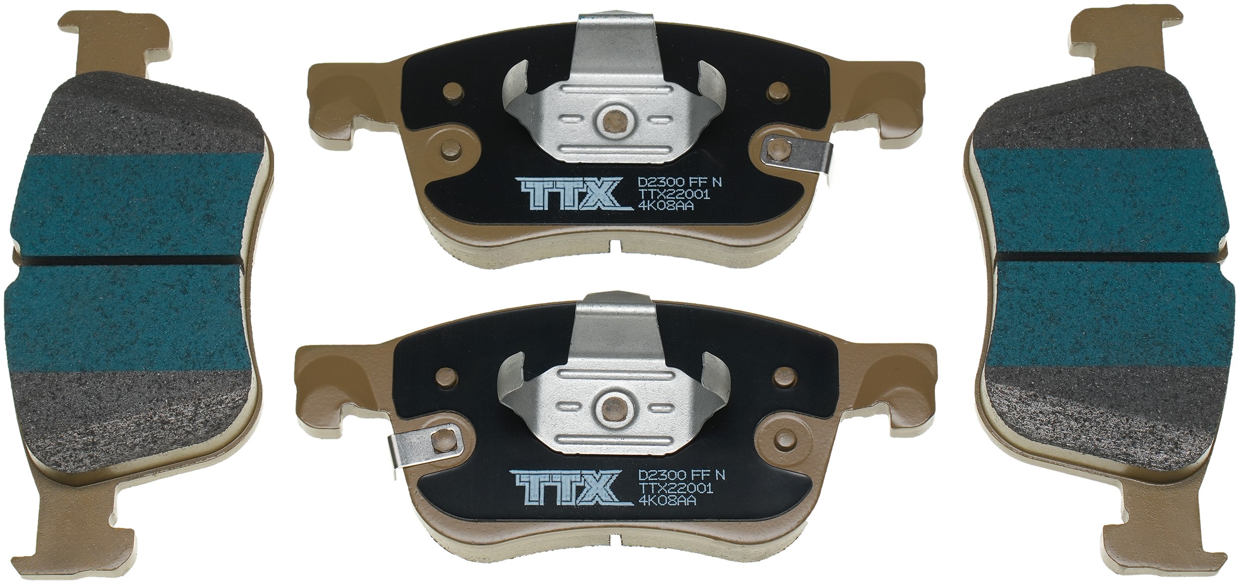 Mevotech TXBPM2300 Disc Brake Pad Set - Image 3