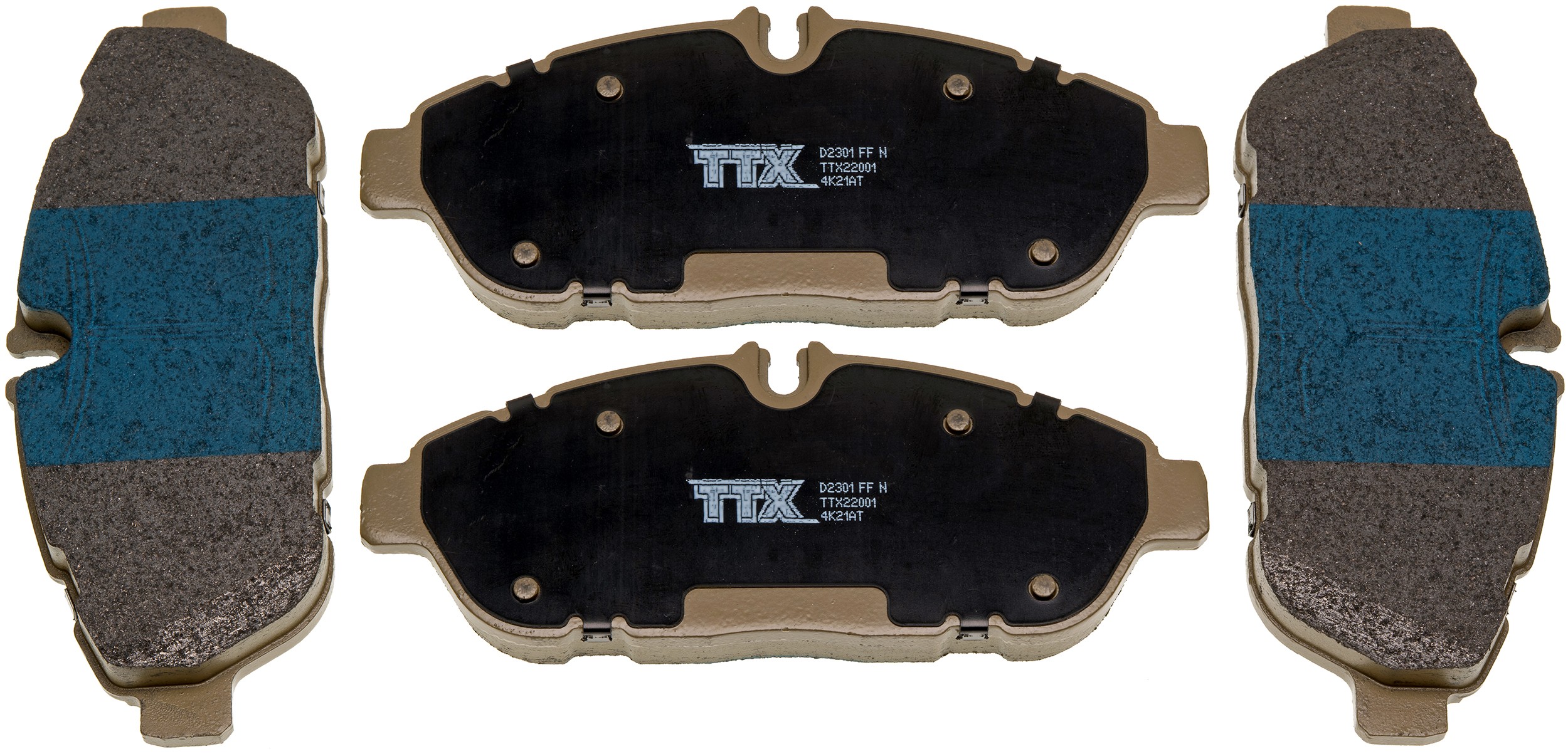 Mevotech TXBPM2301 Disc Brake Pad Set - Image 3