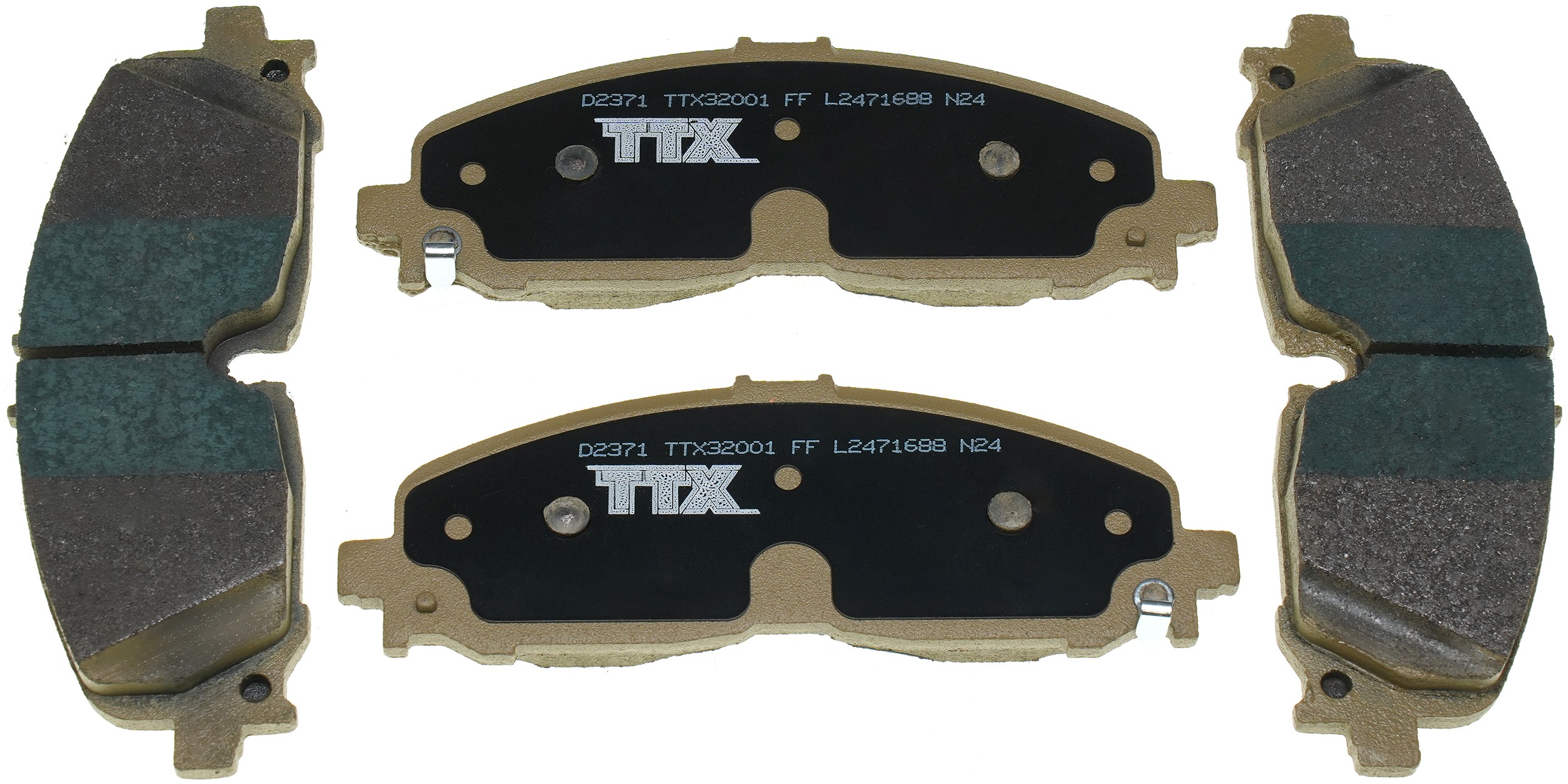Mevotech TXBPM2371 Disc Brake Pad Set - Image 3
