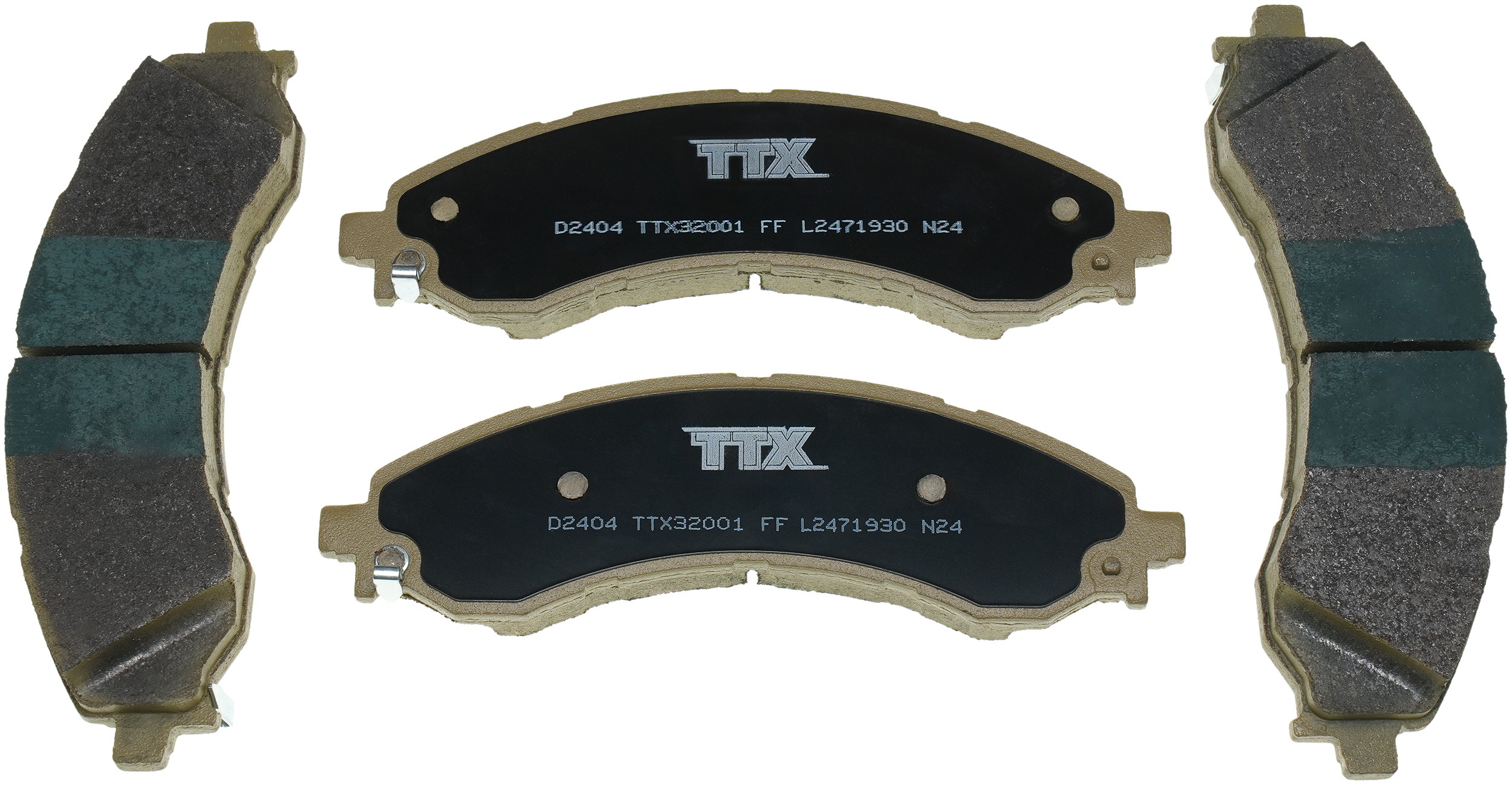 Mevotech TXBPM2404 Disc Brake Pad Set - Image 3