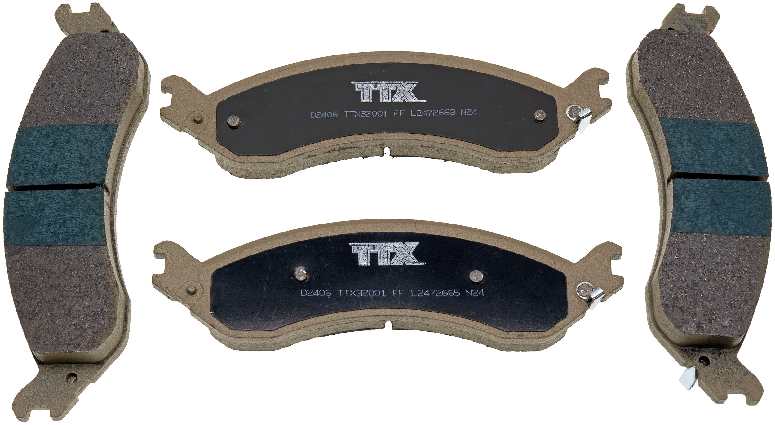 Mevotech TXBPM2406 Disc Brake Pad Set - Image 3