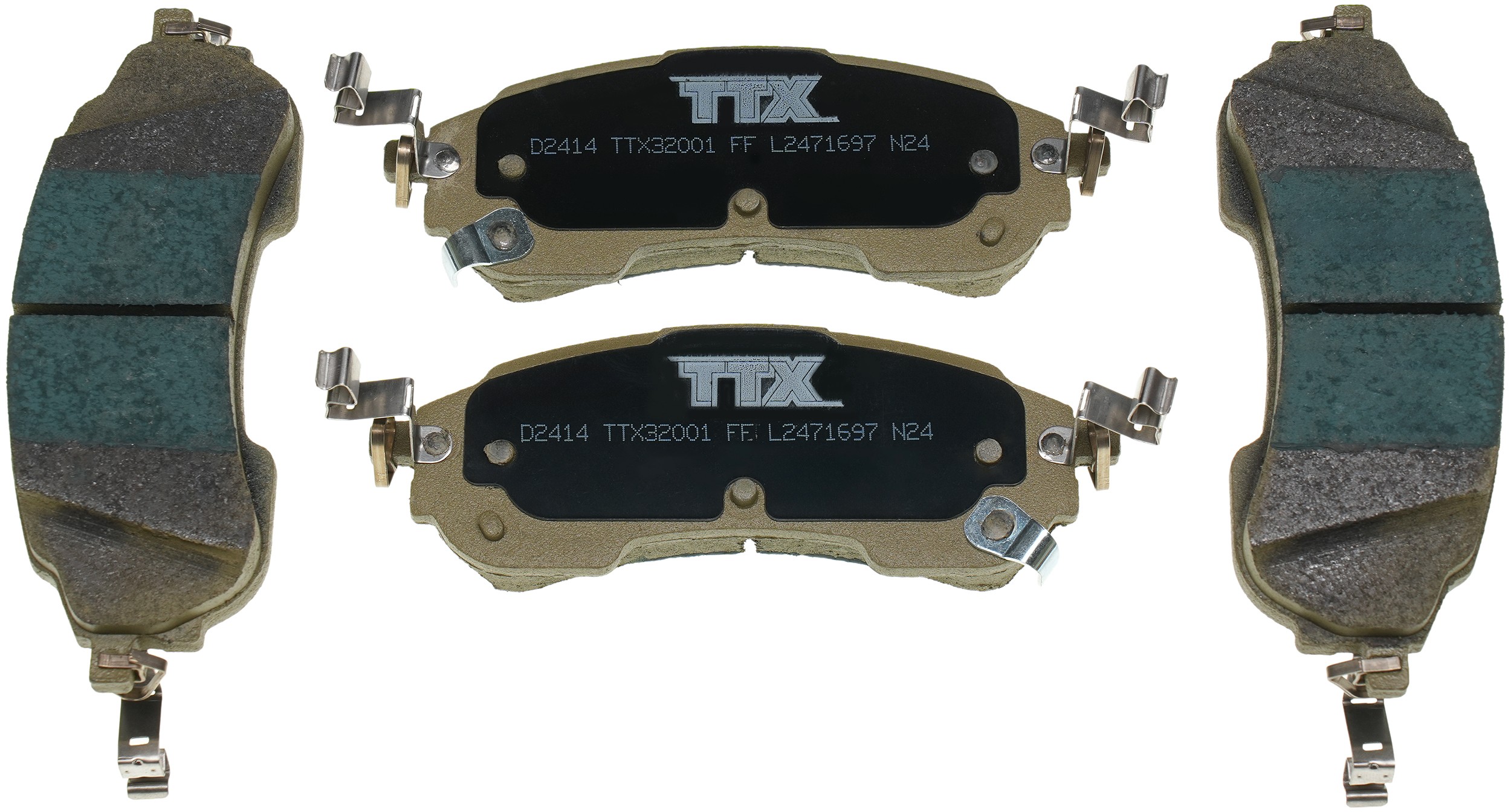 Mevotech TXBPM2414 Disc Brake Pad Set - Image 3