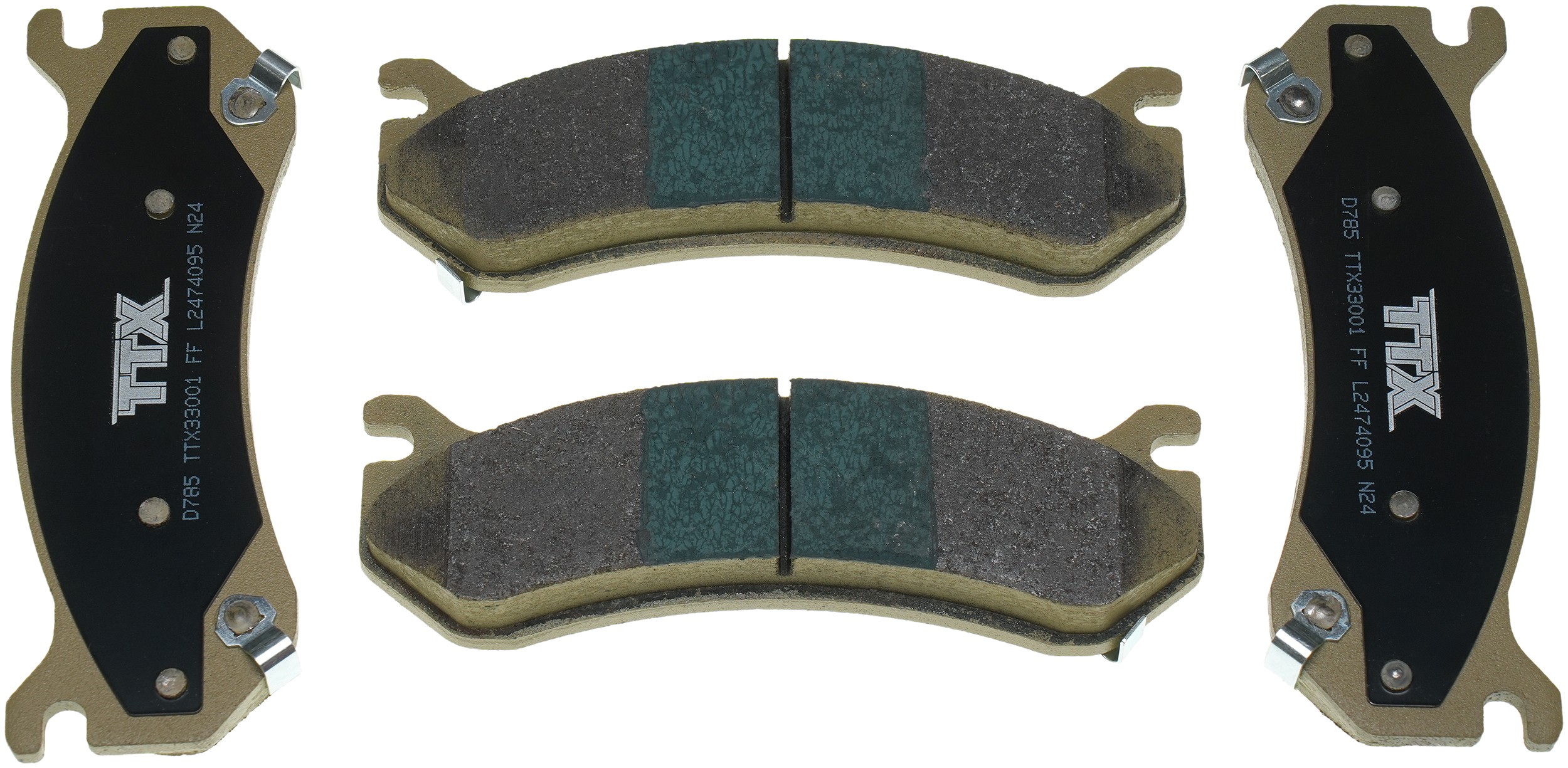 Mevotech TXBPP0785 Disc Brake Pad Set - Image 2