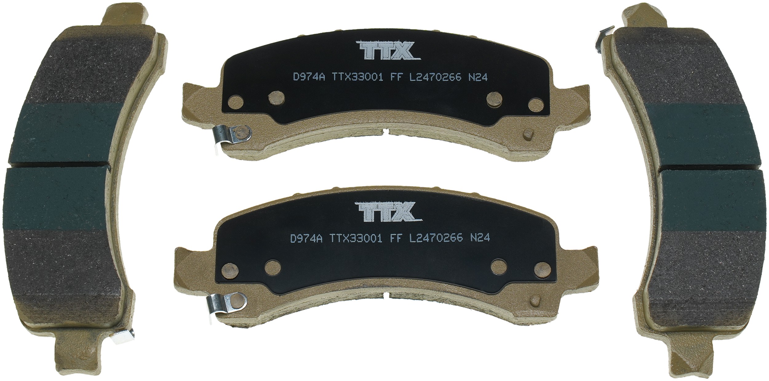 Mevotech TXBPP0974A Disc Brake Pad Set - Image 2