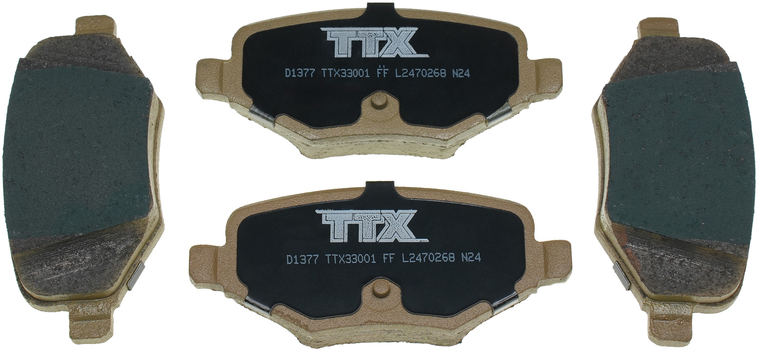 Mevotech TXBPP1377 Disc Brake Pad Set - Image 3