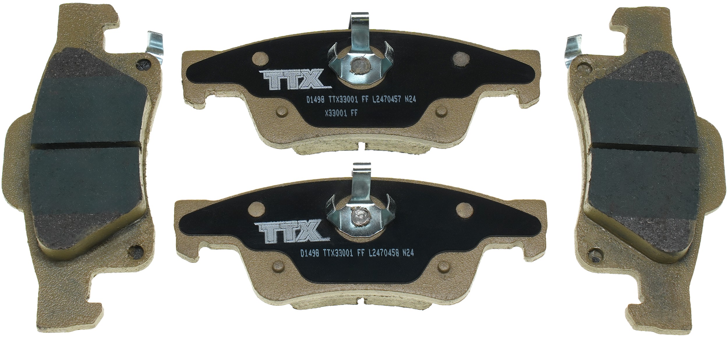 Mevotech TXBPP1498 Disc Brake Pad Set - Image 3