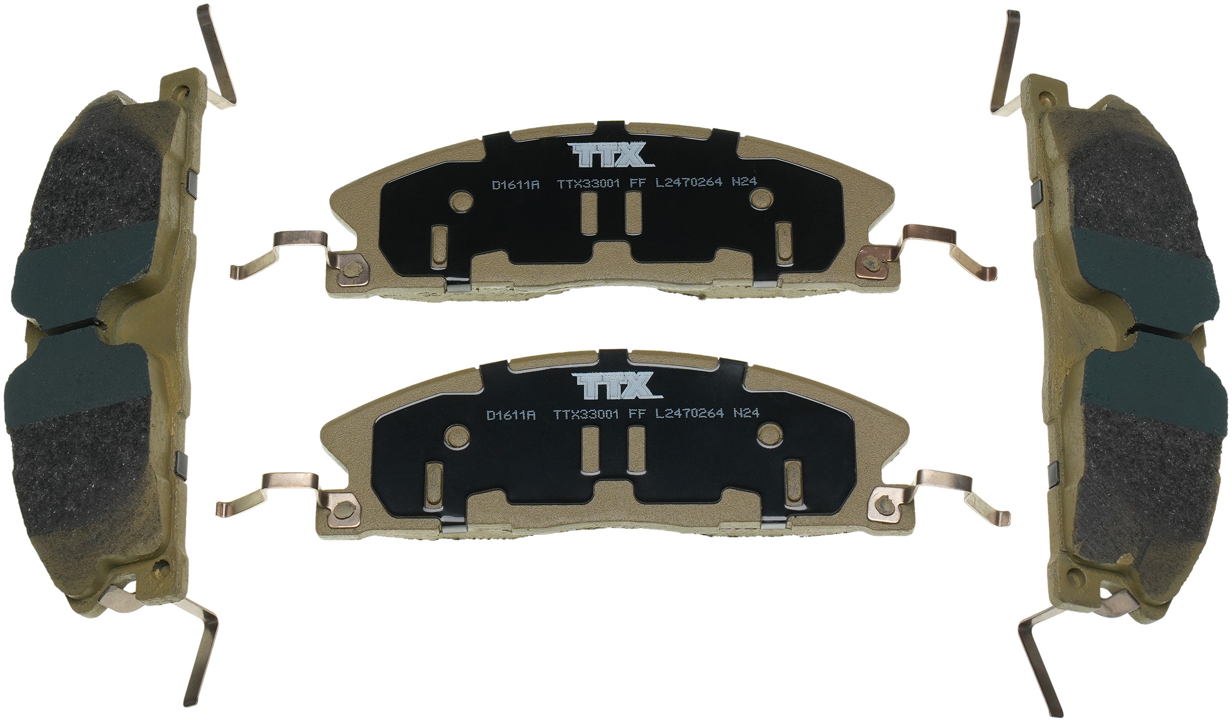 Mevotech TXBPP1611A Disc Brake Pad Set - Image 3