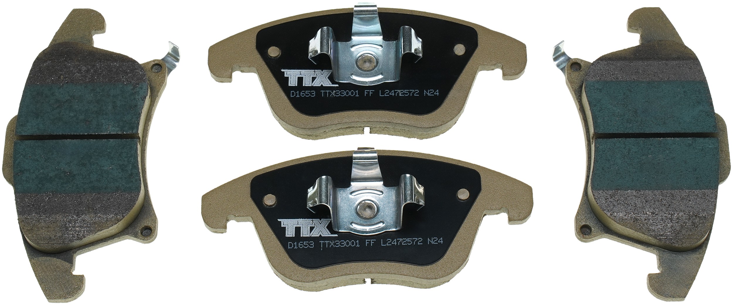 Mevotech TXBPP1653 Disc Brake Pad Set - Image 3