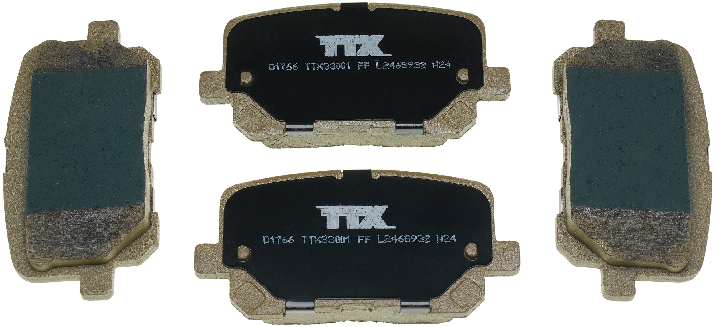 Mevotech TXBPP1766 Disc Brake Pad Set - Image 3