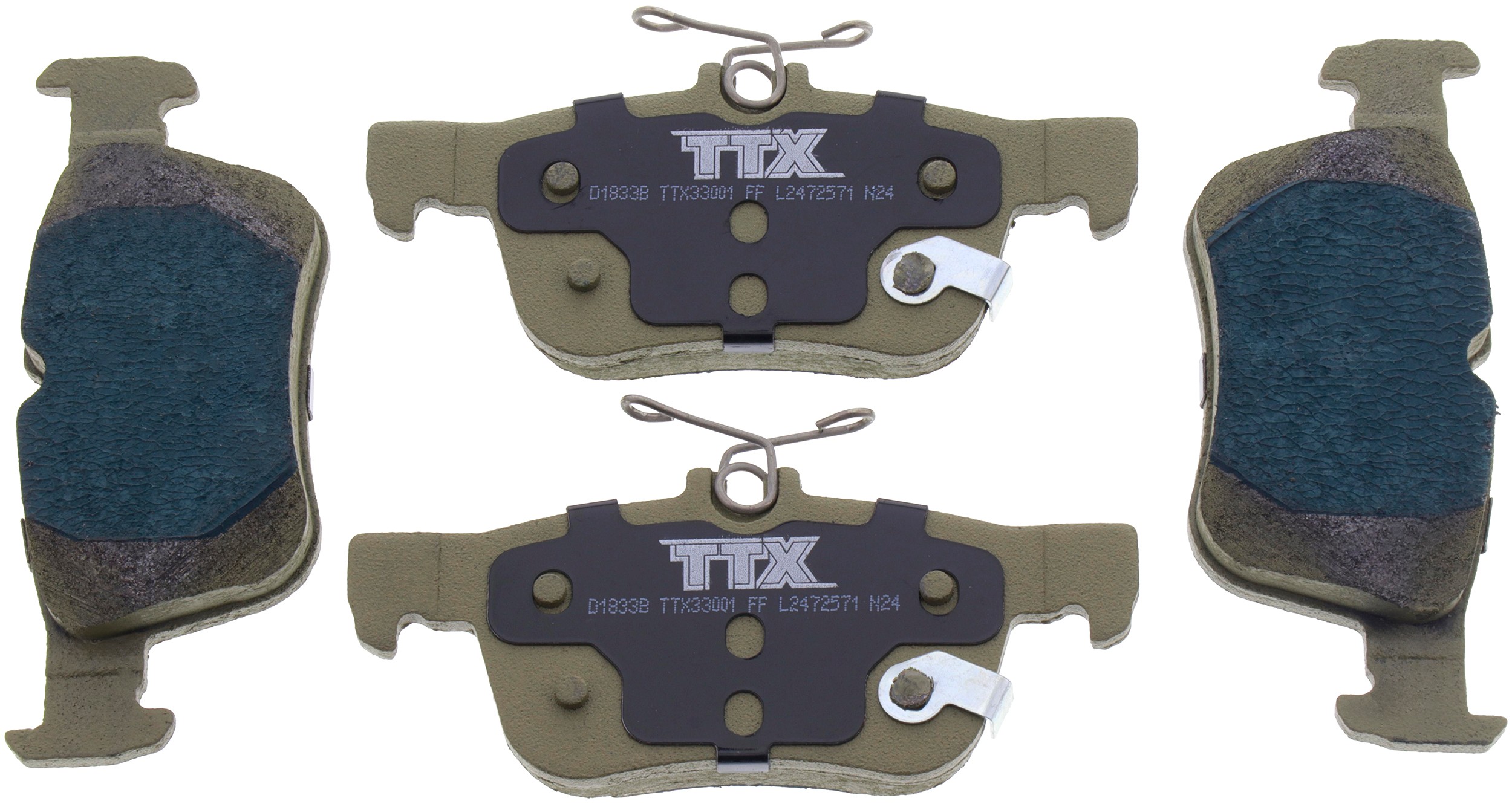 Mevotech TXBPP1833B Disc Brake Pad Set - Image 3