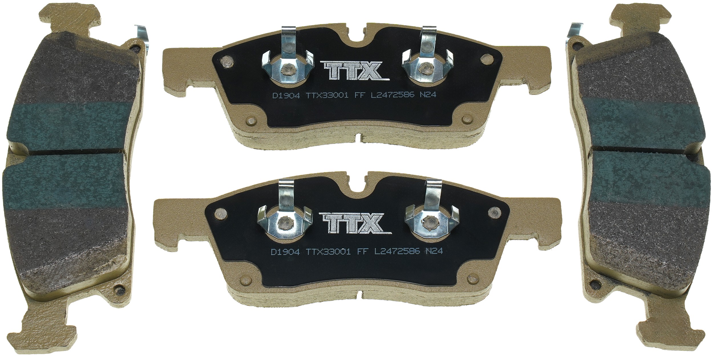 Mevotech TXBPP1904 Disc Brake Pad Set - Image 3