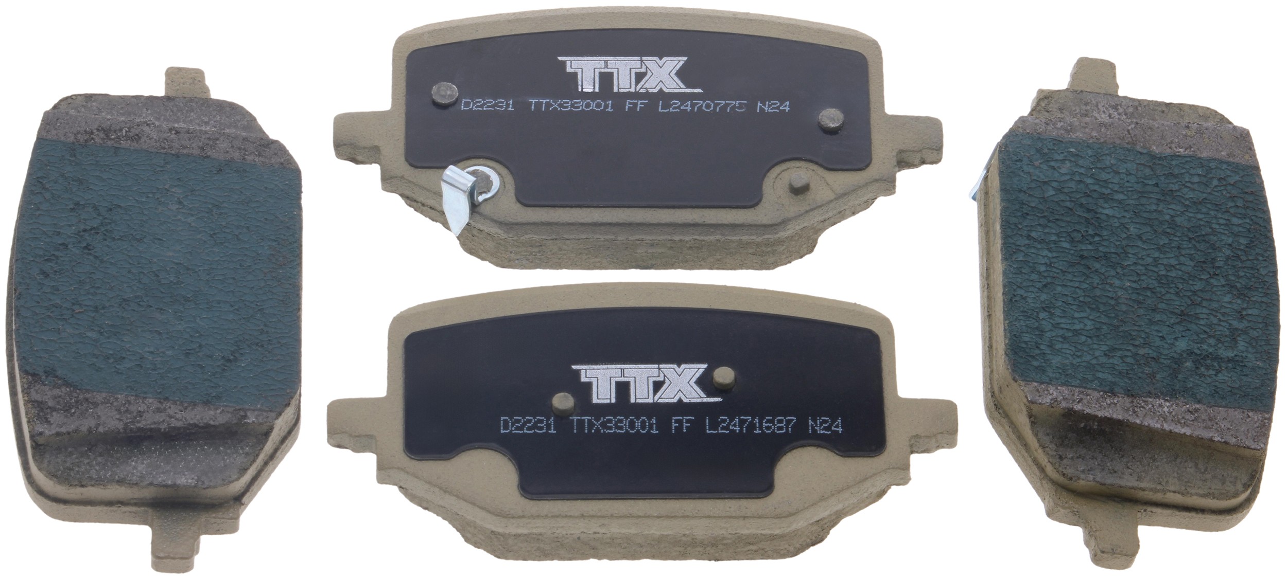 Mevotech TXBPP2231 Disc Brake Pad Set - Image 3