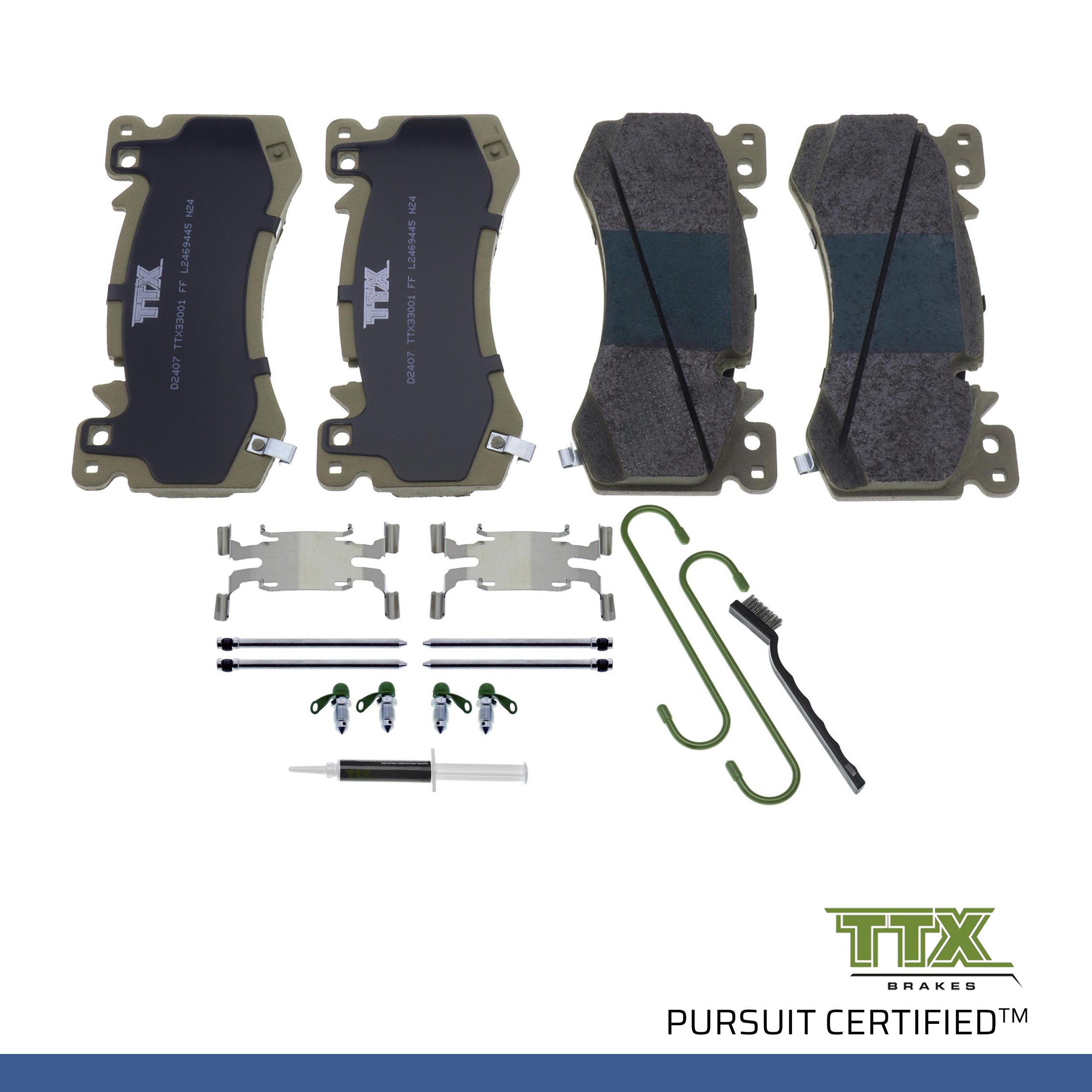 Mevotech TXBPP2407 Disc Brake Pad Set - Image 2