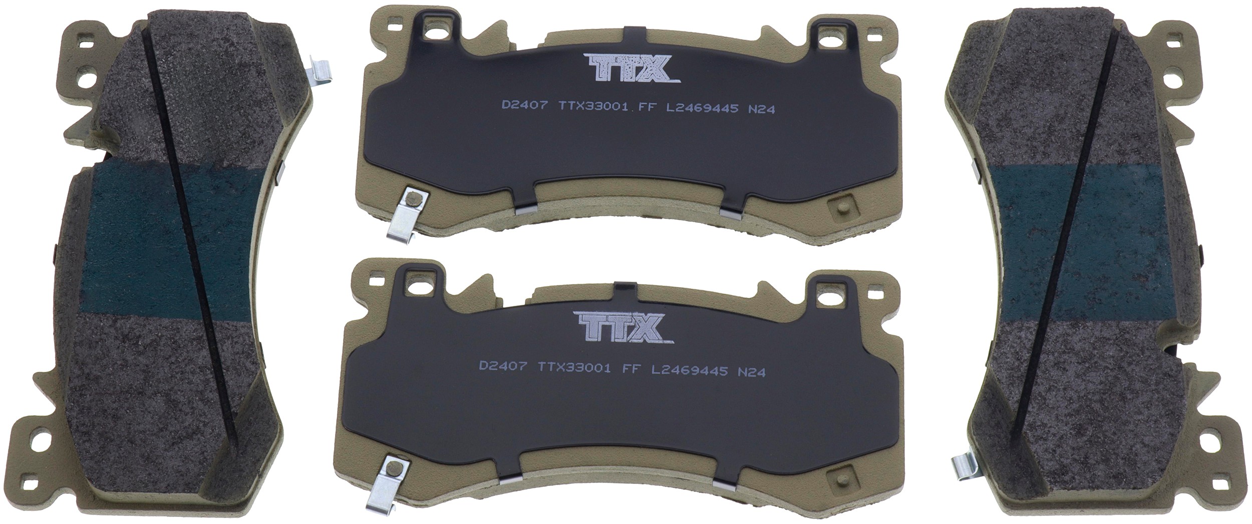 Mevotech TXBPP2407 Disc Brake Pad Set - Image 3