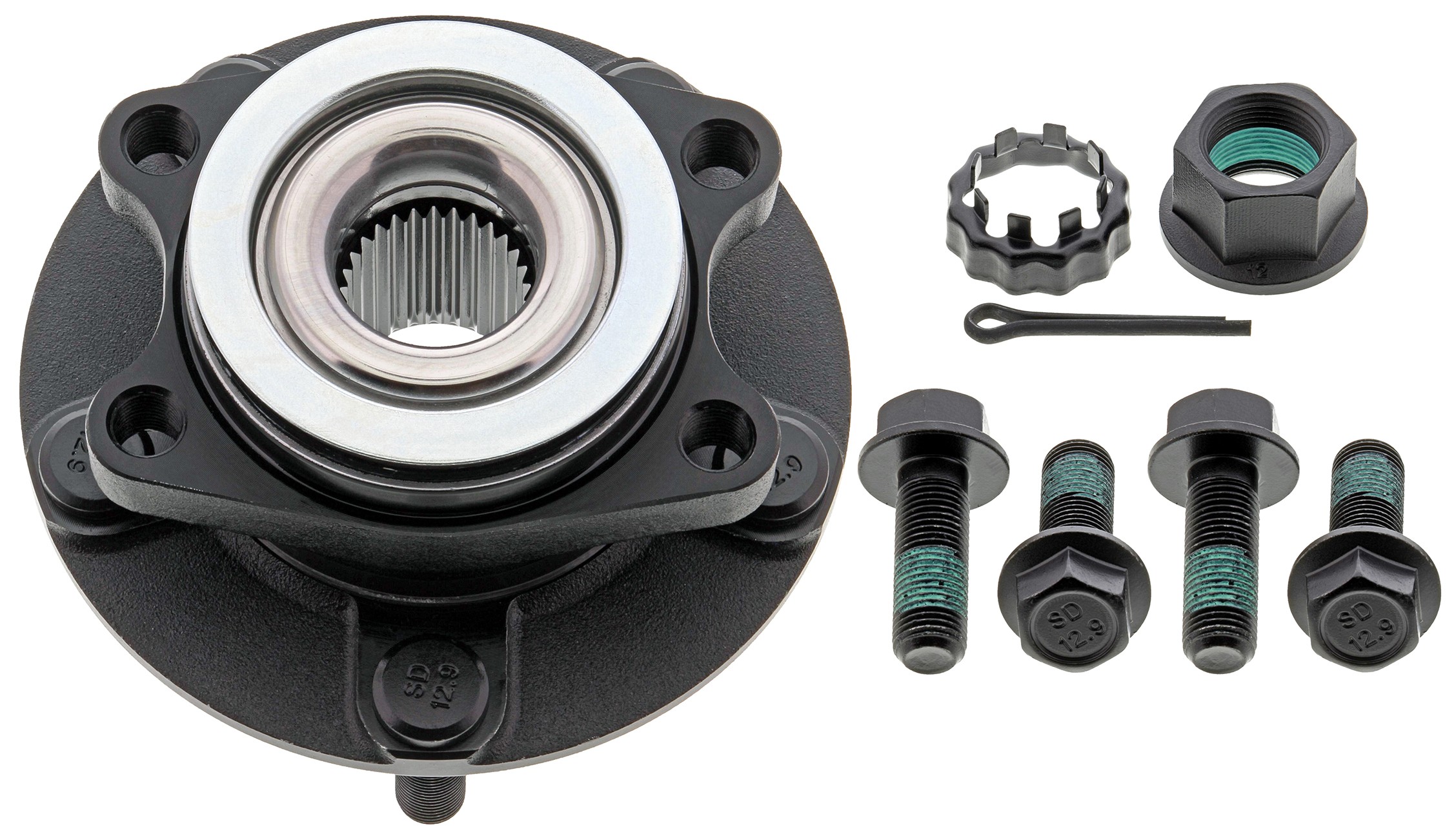 Mevotech TXF30319 Wheel Bearing and Hub Assembly - Image 3