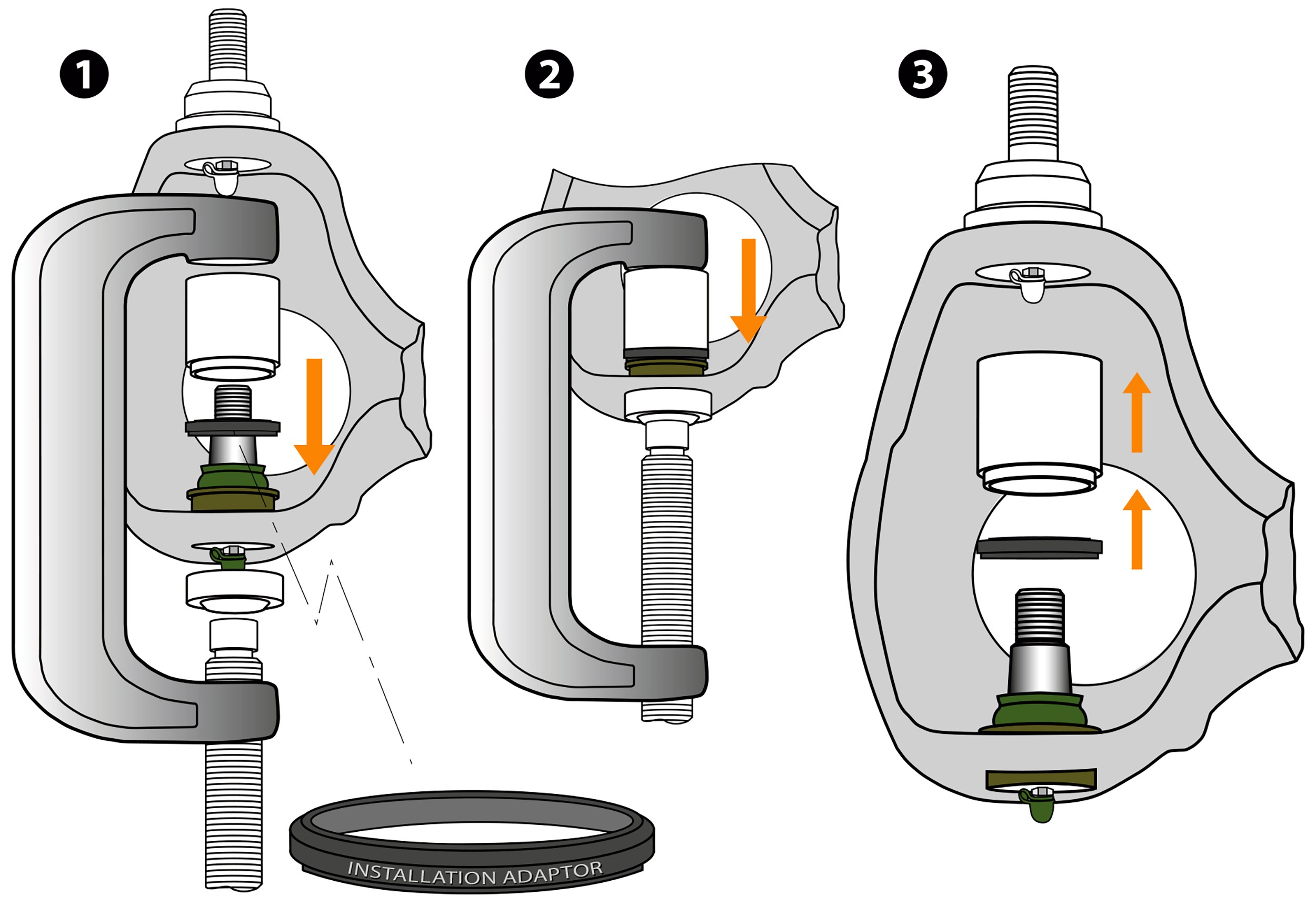 Mevotech TXK3185 Suspension Ball Joint - Image 6